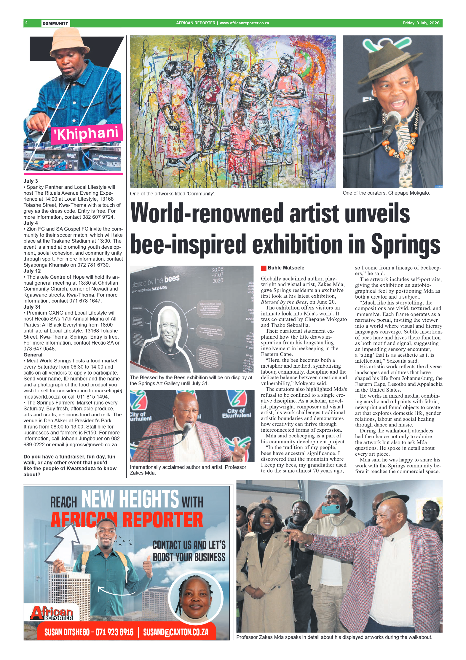 African Reporter 3 July 2026 page 4