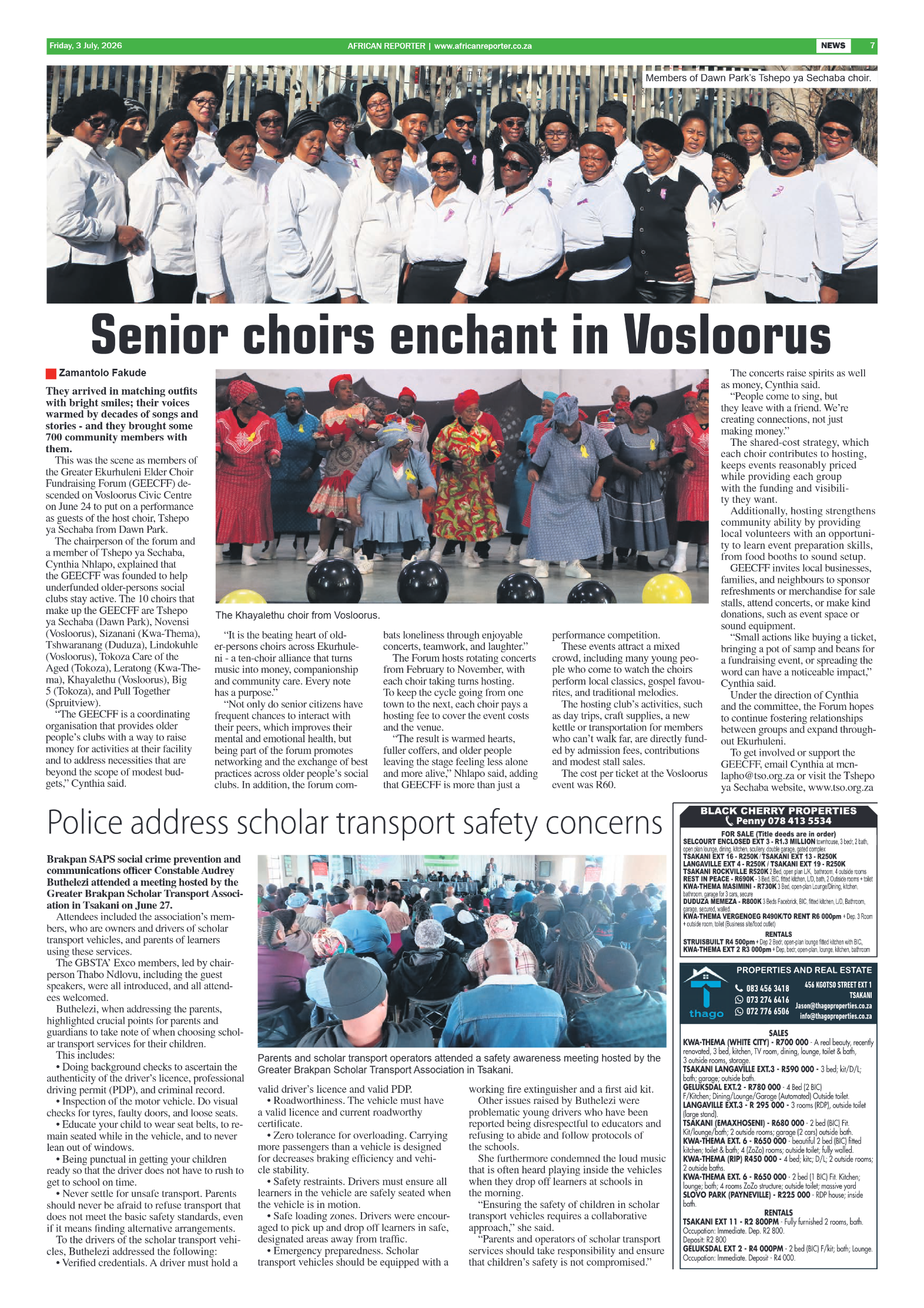 African Reporter 3 July 2026 page 7