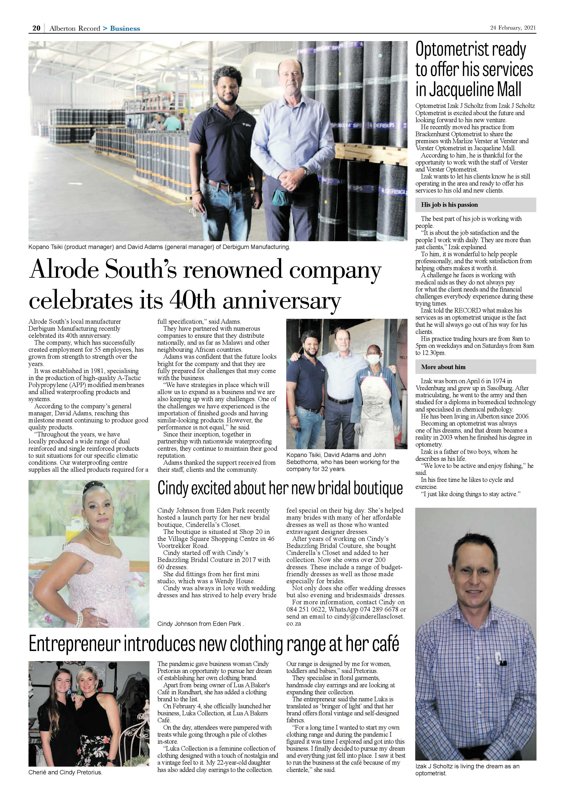 Alberton Record 24 February 2021 page 20