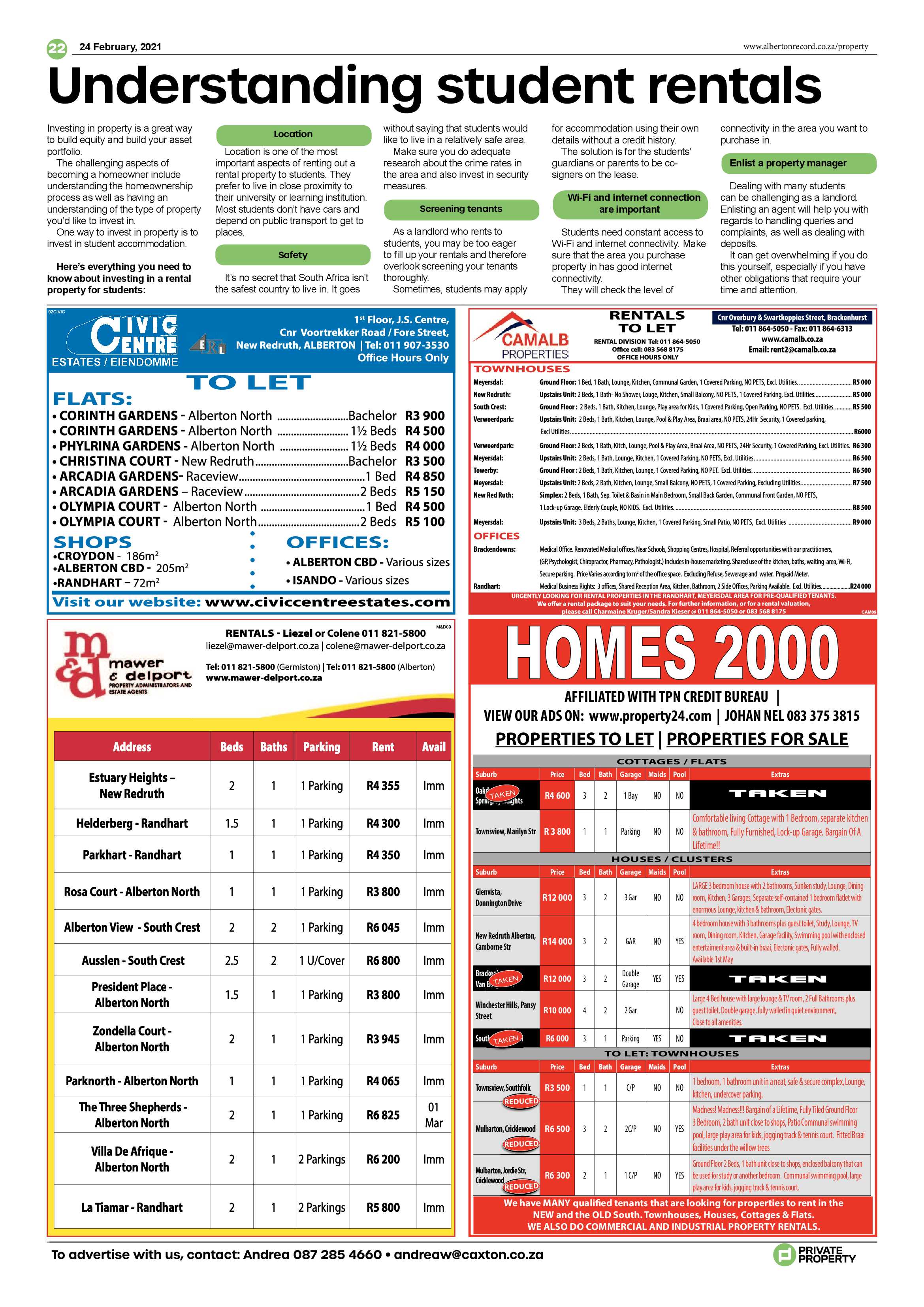 Alberton Record 24 February 2021 page 22
