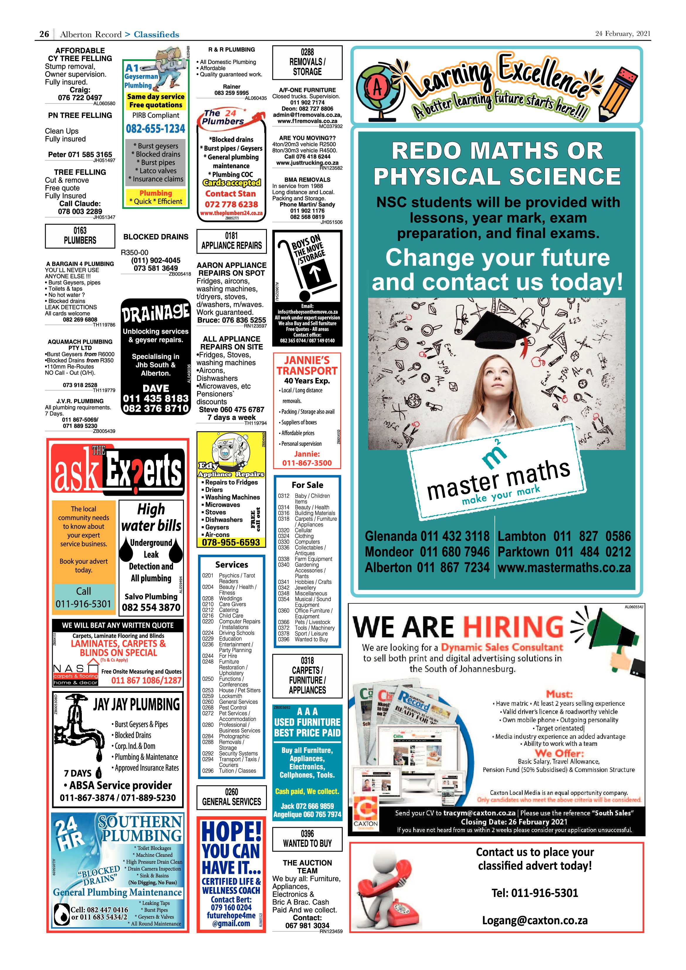 Alberton Record 24 February 2021 page 26