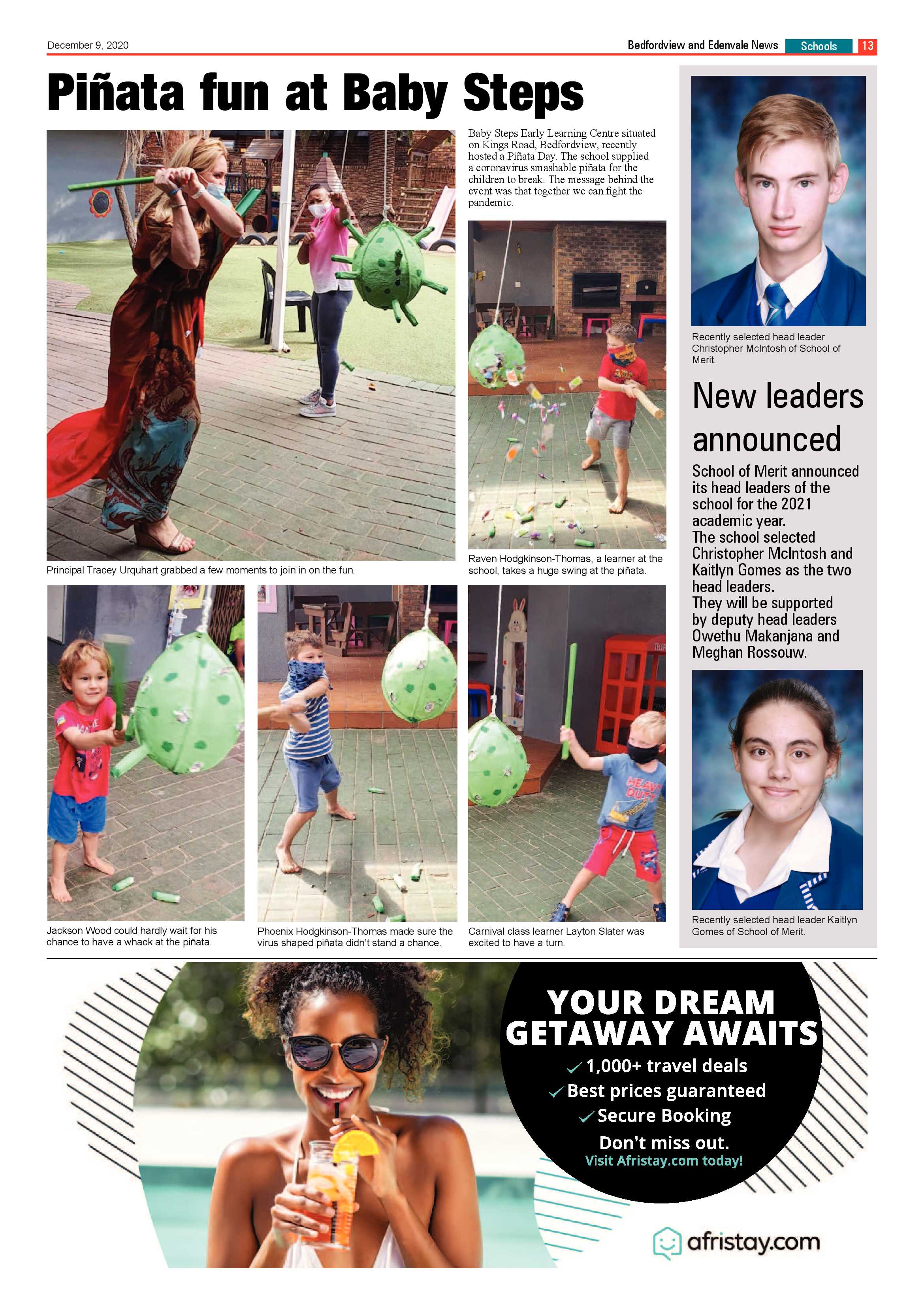 Bedford and Edenvale News 09 December .2020 page 13