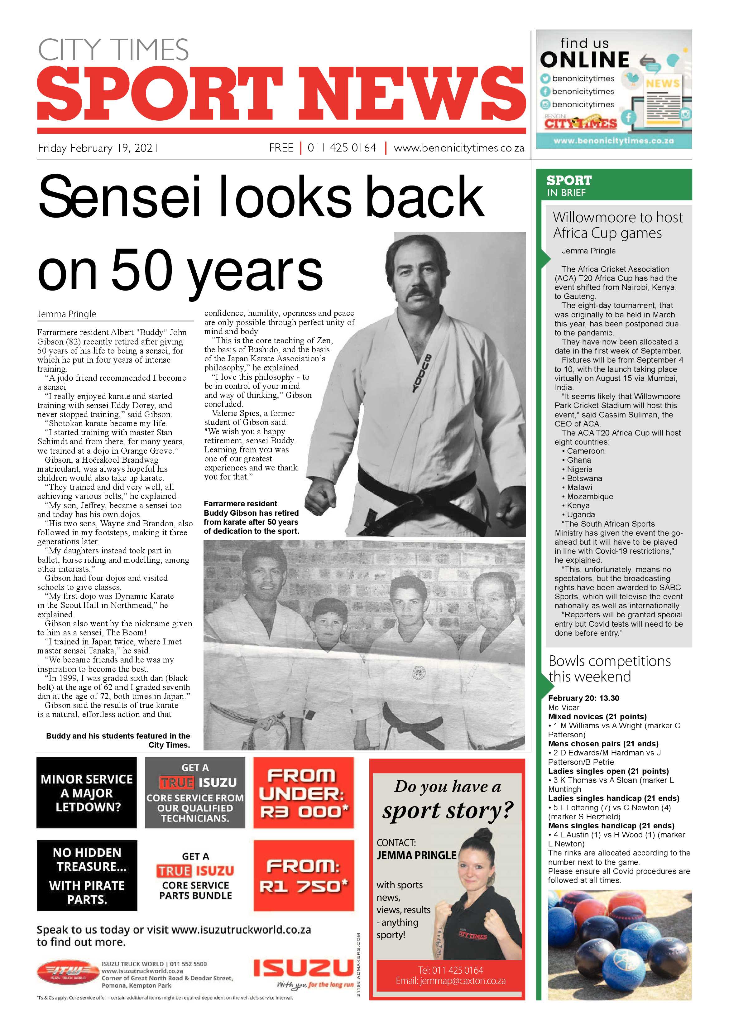 Benoni City Times 18 February 2021 page 16