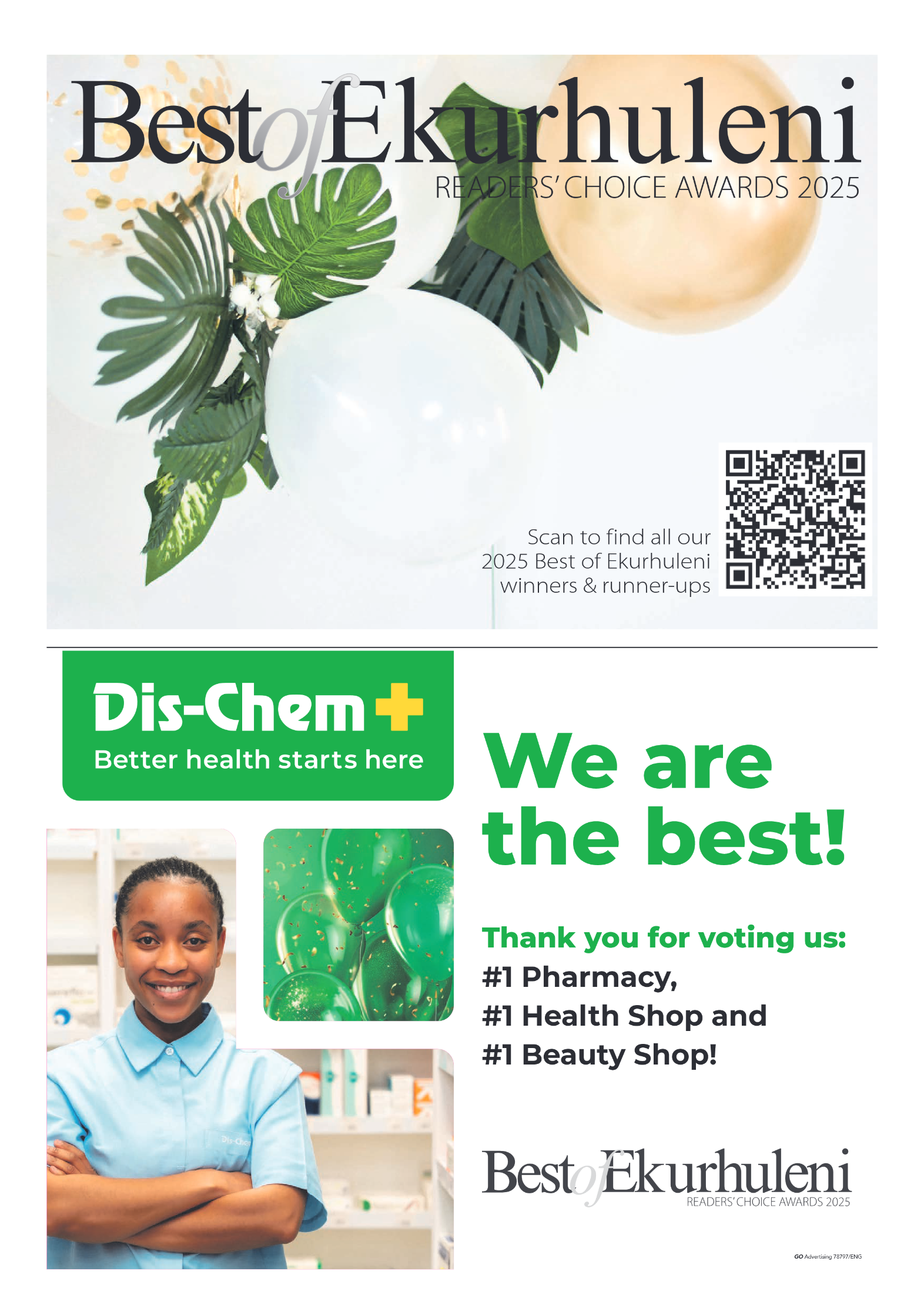 Best of Ekurhuleni Readers Choice Awards 2025 page 12