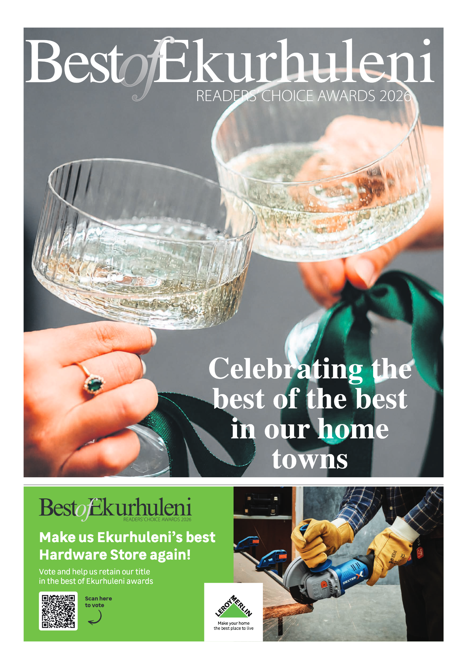 Best of Ekurhuleni Readers Choice Awards 2026 page 1