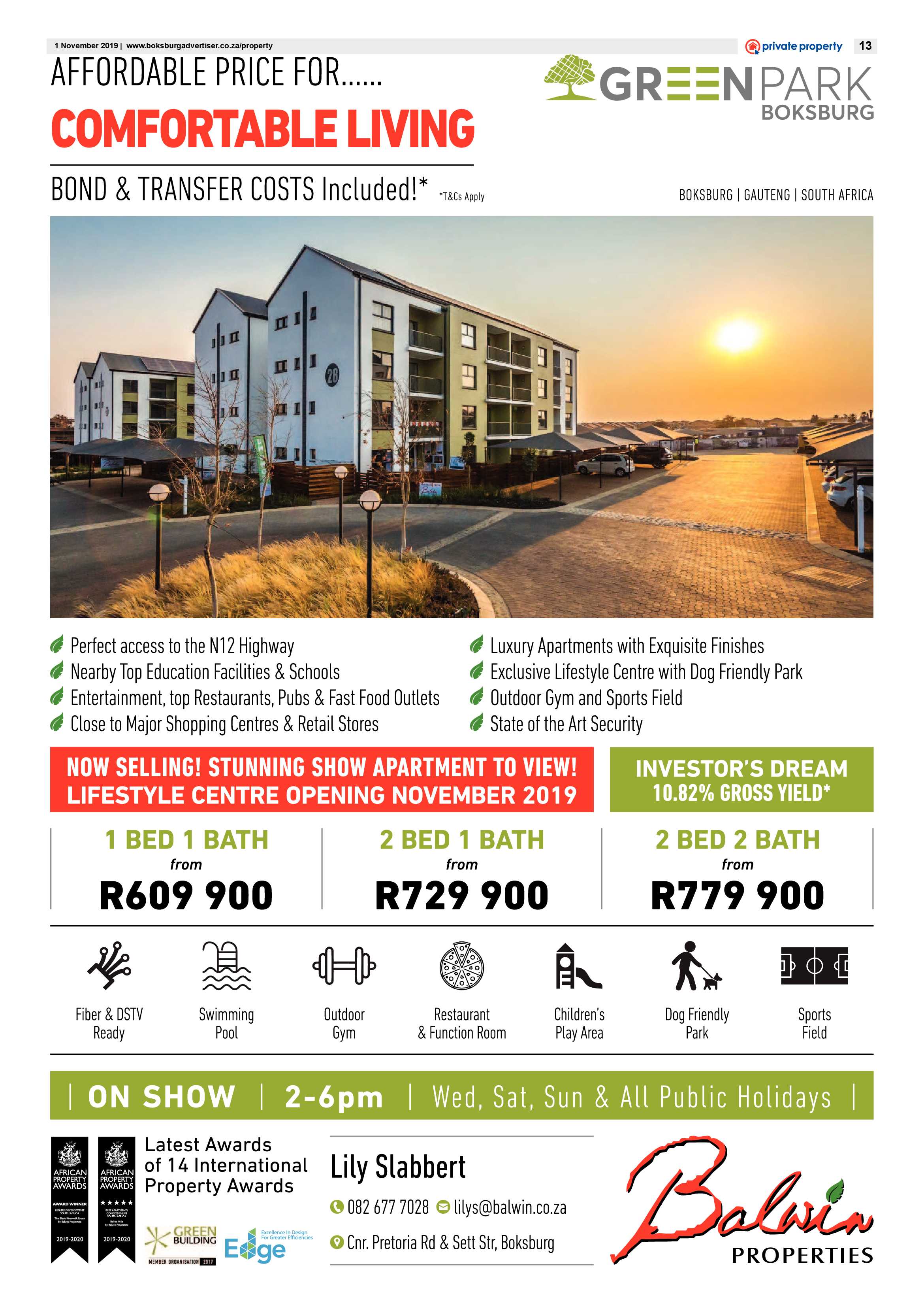Bokbsburg Advertiser 29 October 2019 page 13