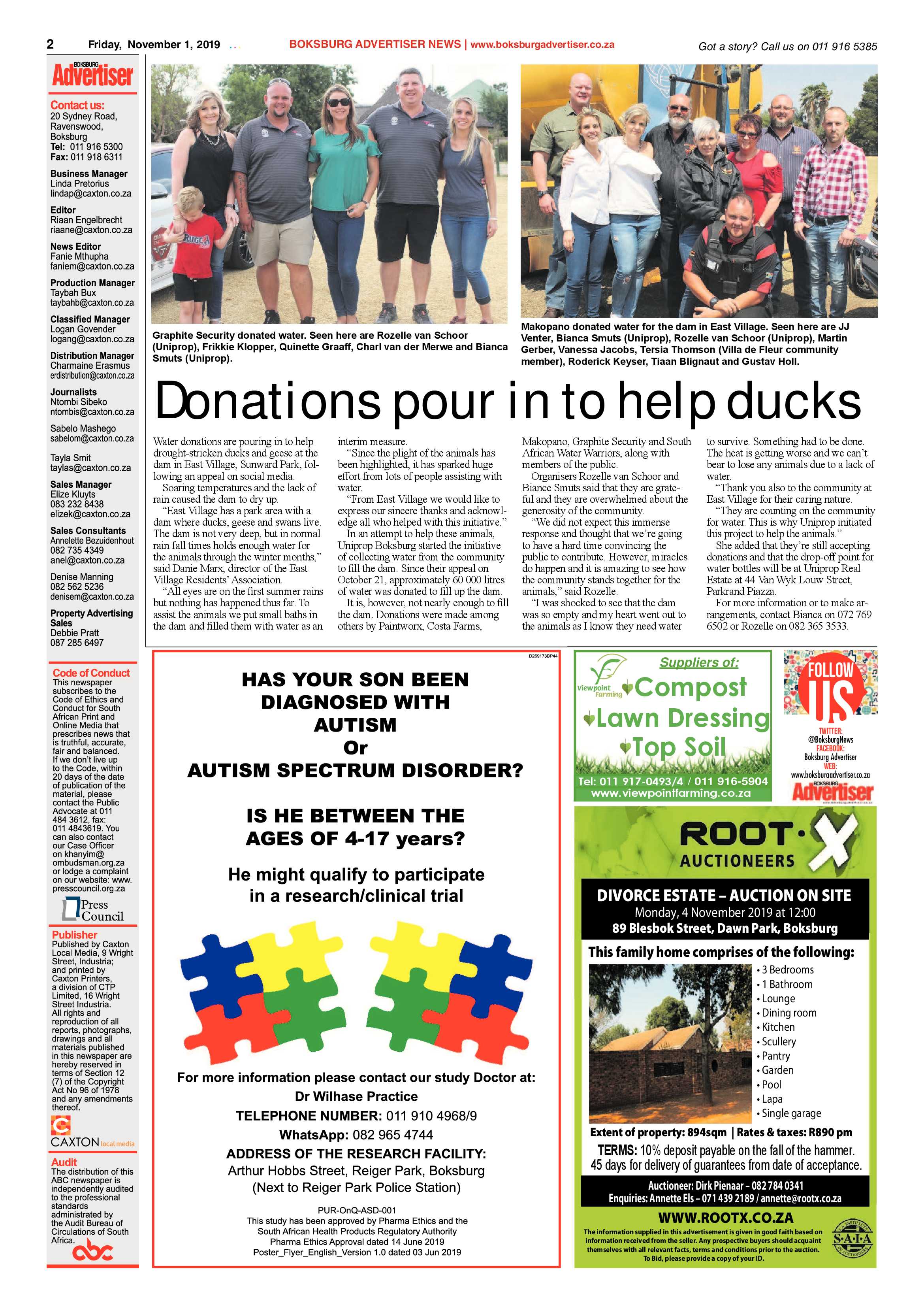 Bokbsburg Advertiser 29 October 2019 page 2