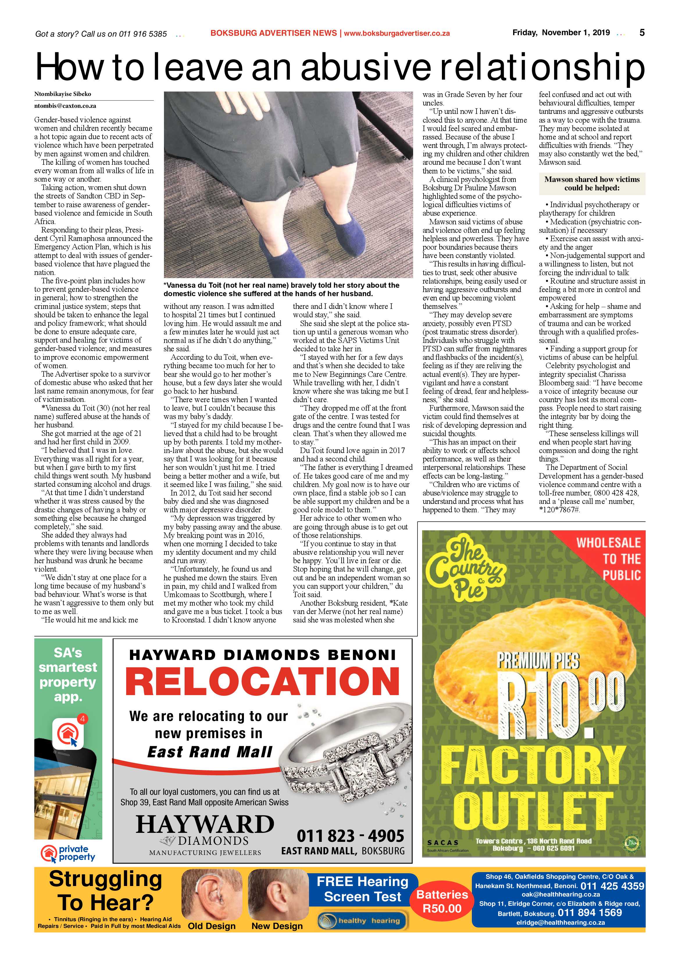 Bokbsburg Advertiser 29 October 2019 page 5