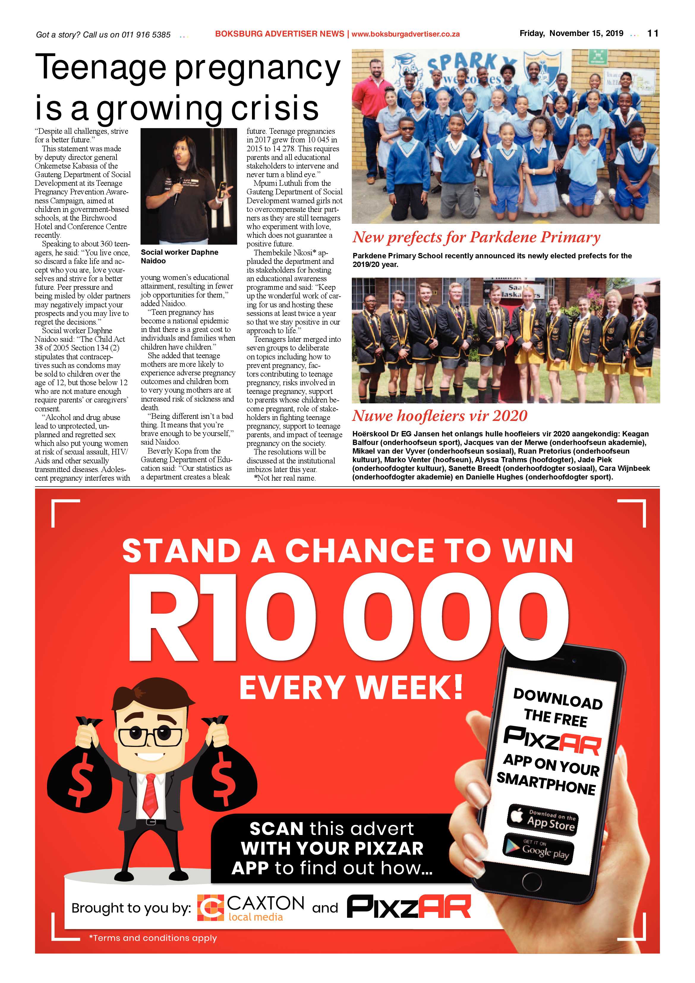 Boksburg Adveriser 12 November 2019 page 11