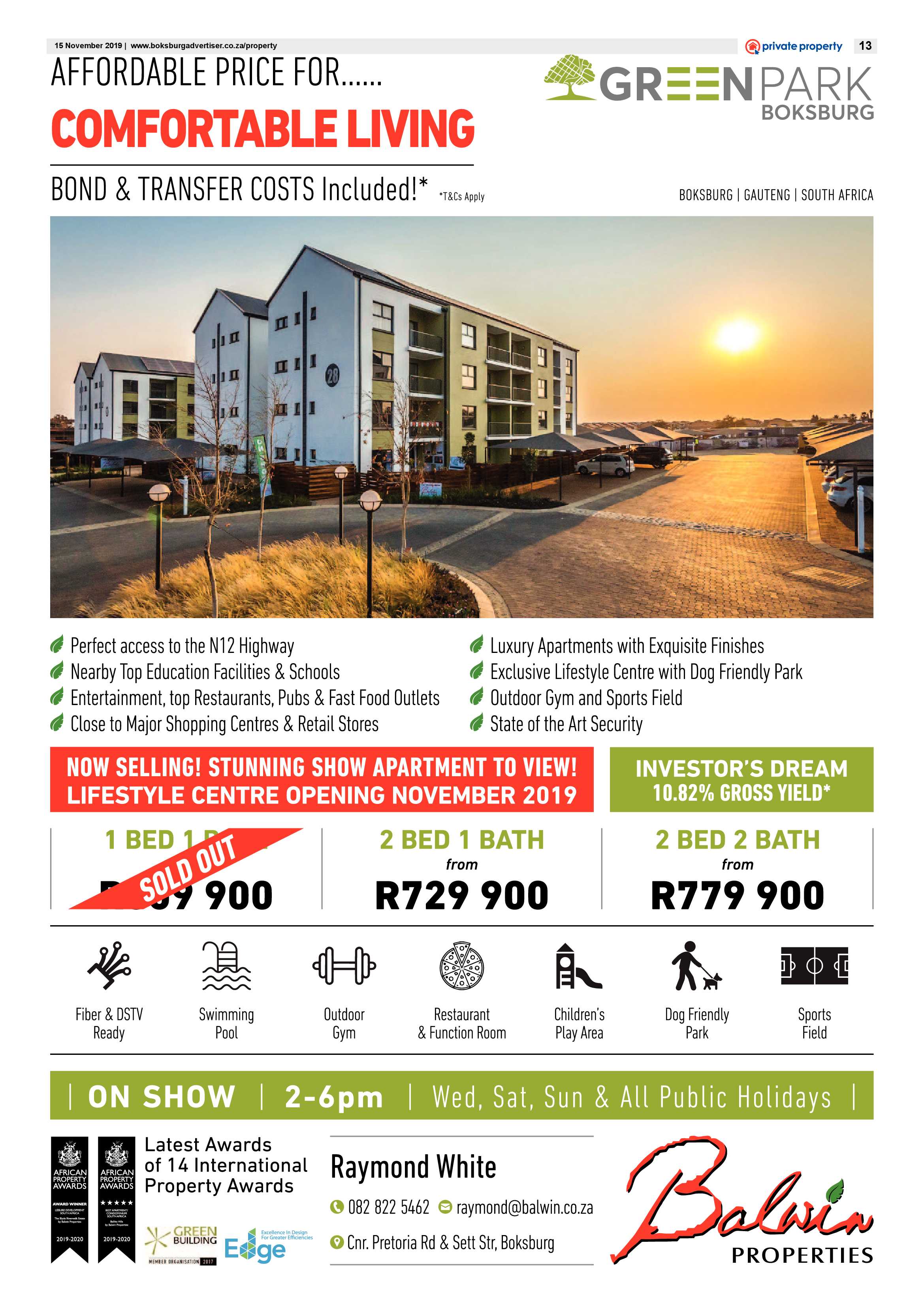 Boksburg Adveriser 12 November 2019 page 13
