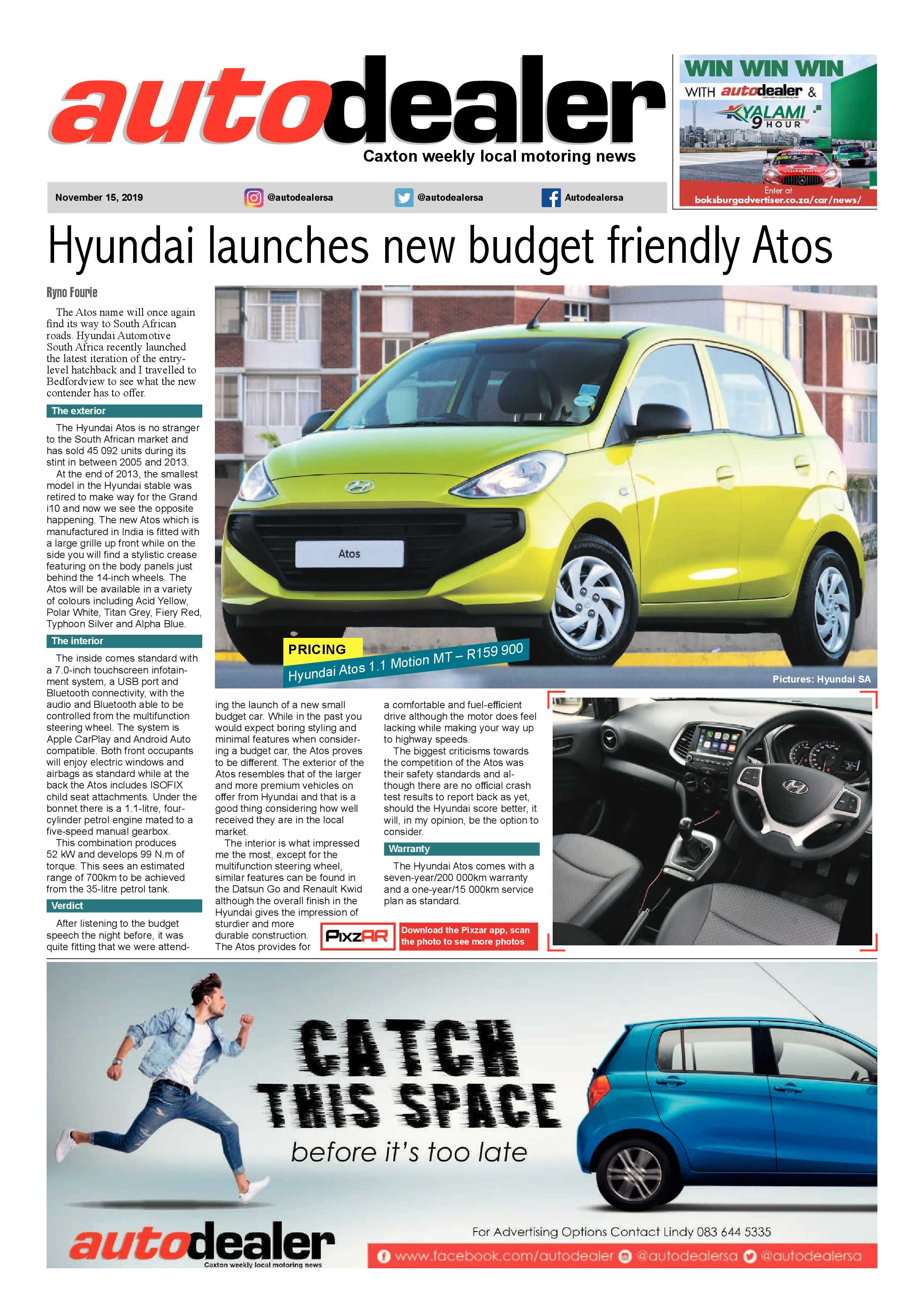 Boksburg Adveriser 12 November 2019 page 15