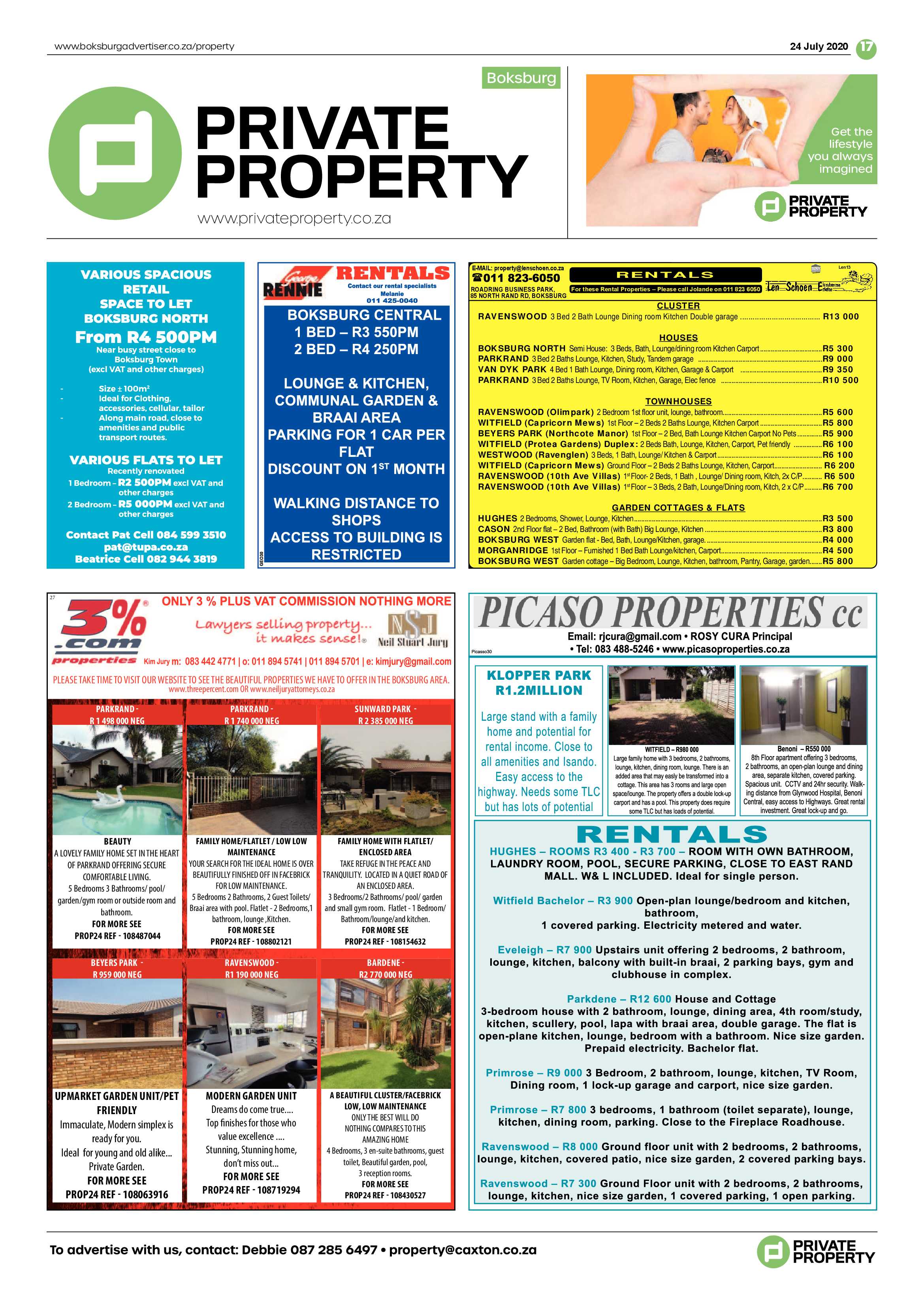 Boksburg Advertiser  21 July 2020 page 17