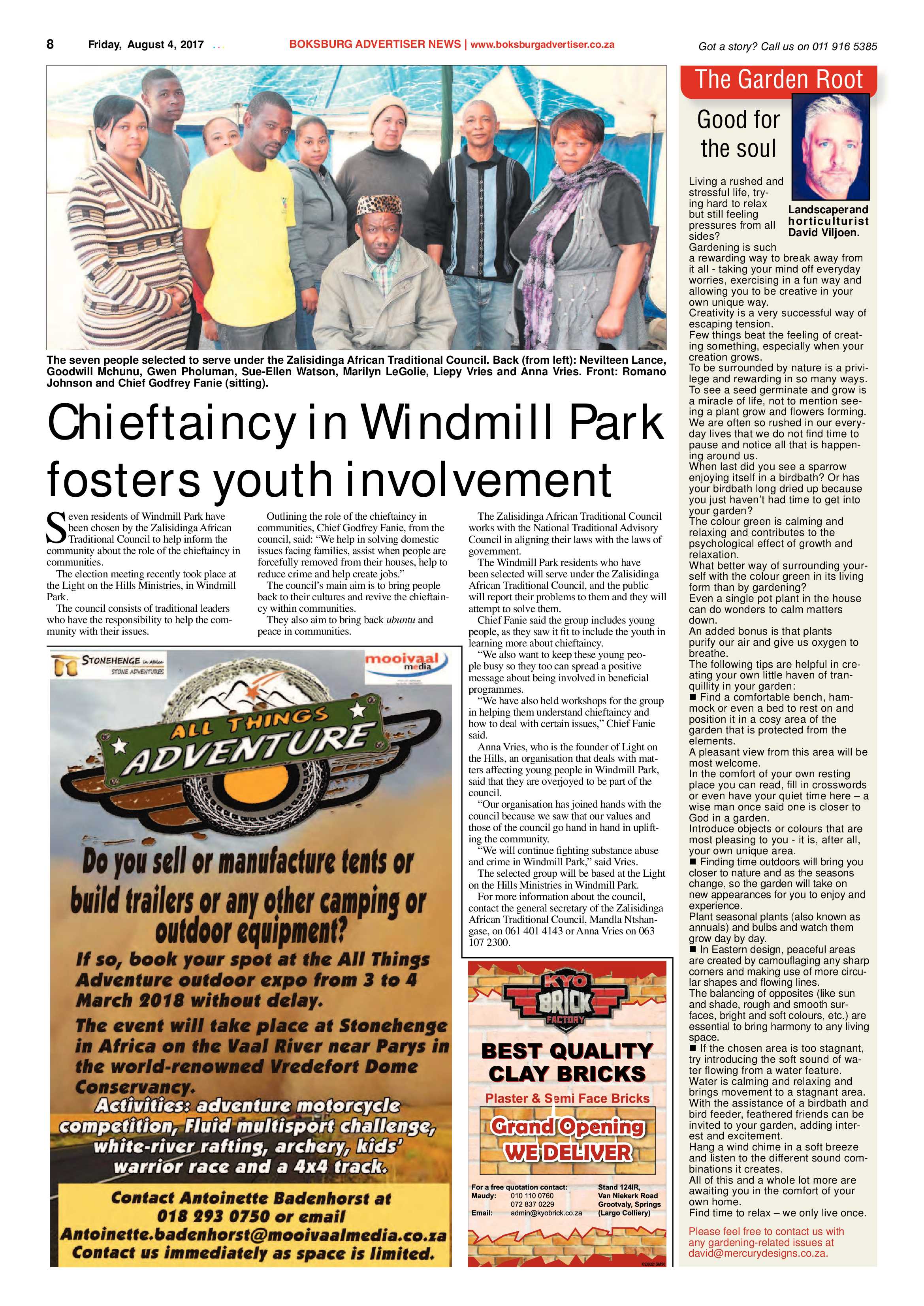 Boksburg Advertiser 01 August 2017 page 8