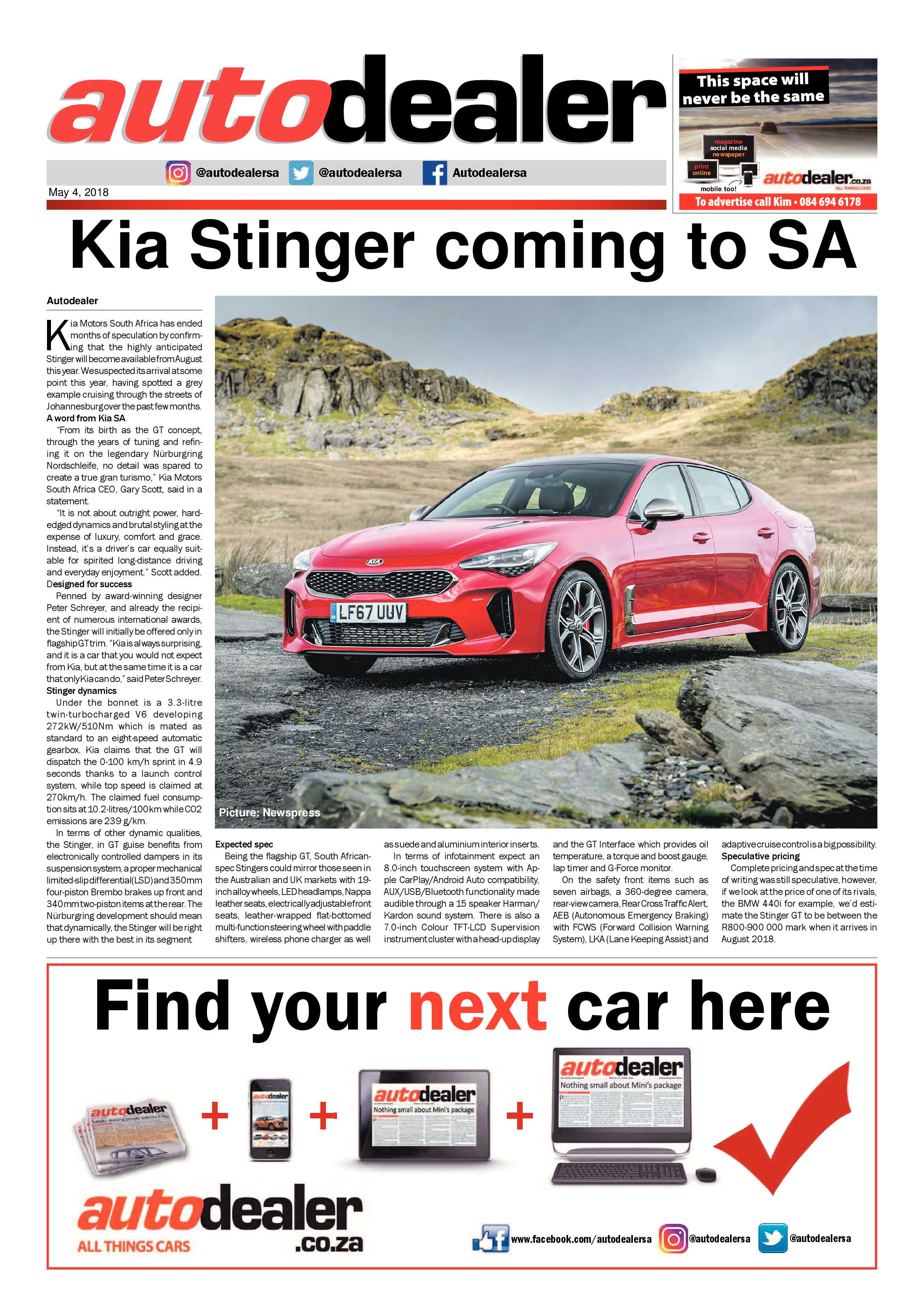 Boksburg Advertiser 01 May 2018 page 17