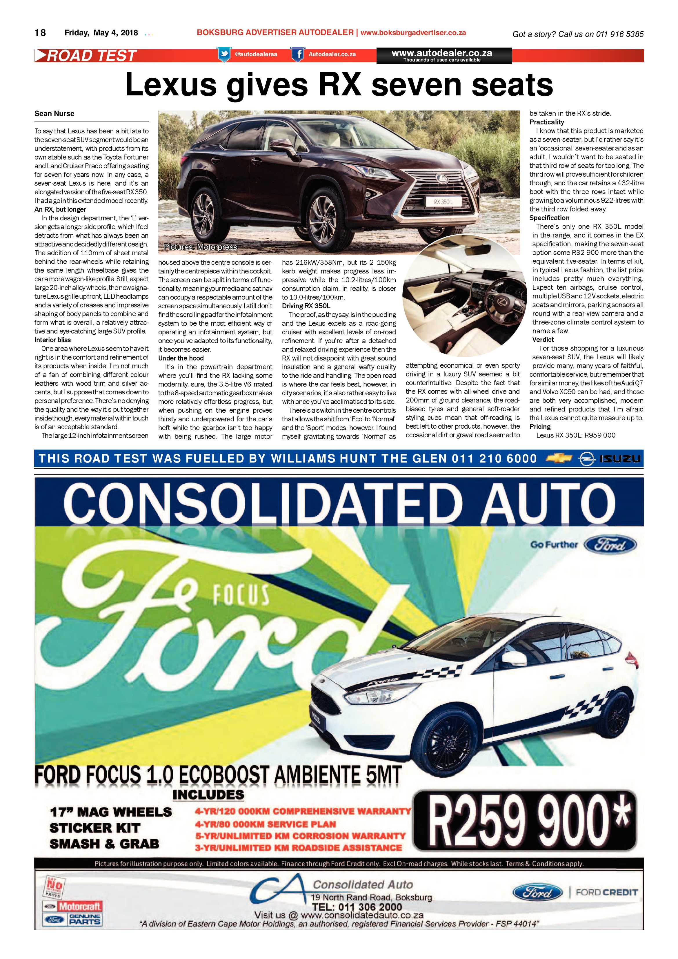 Boksburg Advertiser 01 May 2018 page 18