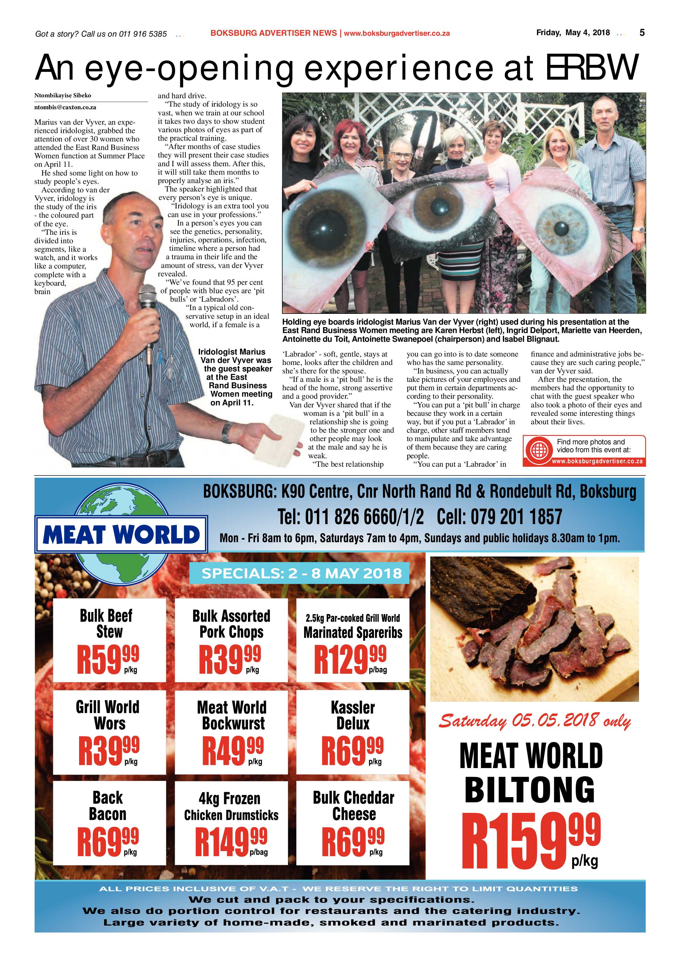 Boksburg Advertiser 01 May 2018 page 5