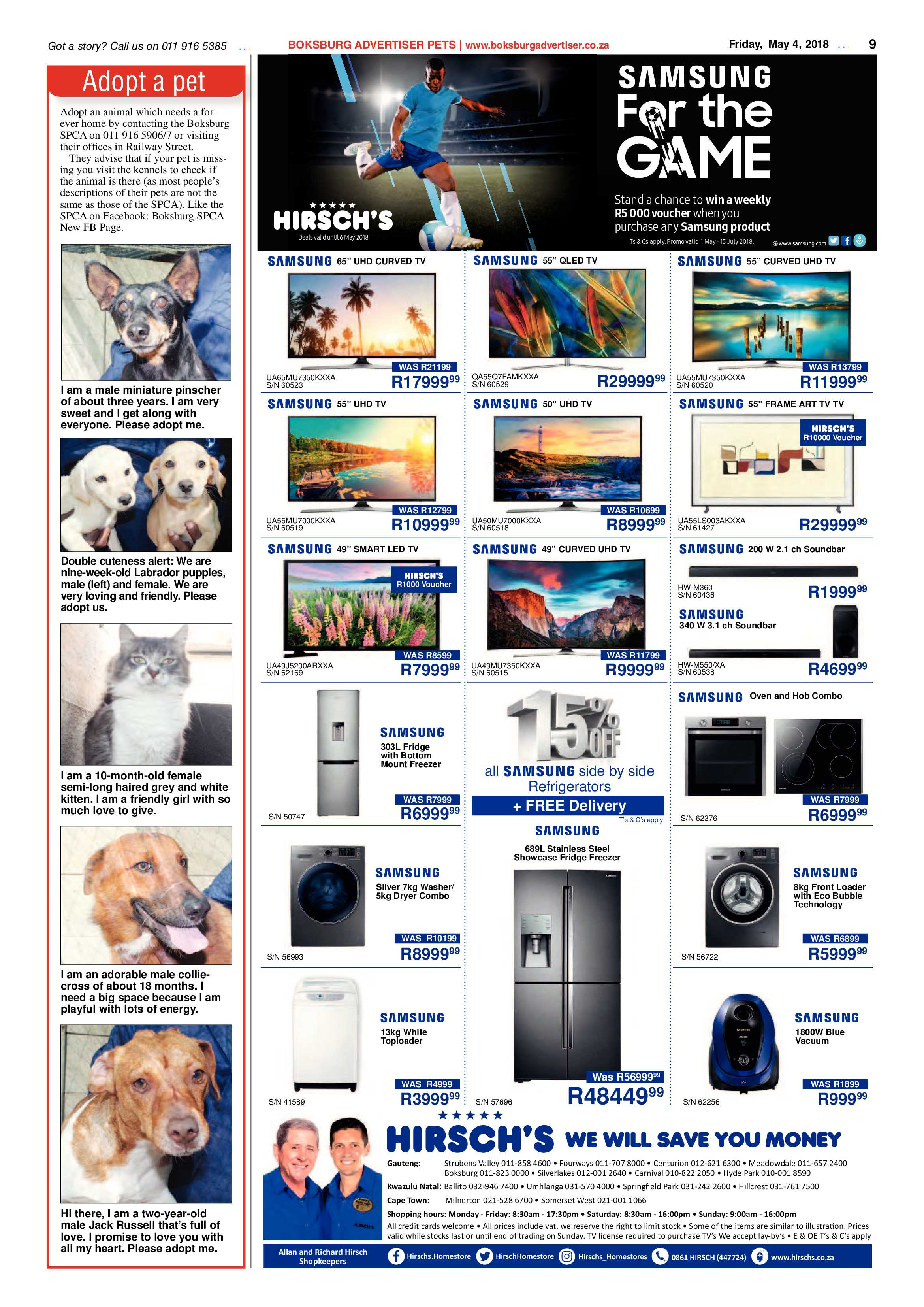 Boksburg Advertiser 01 May 2018 page 9