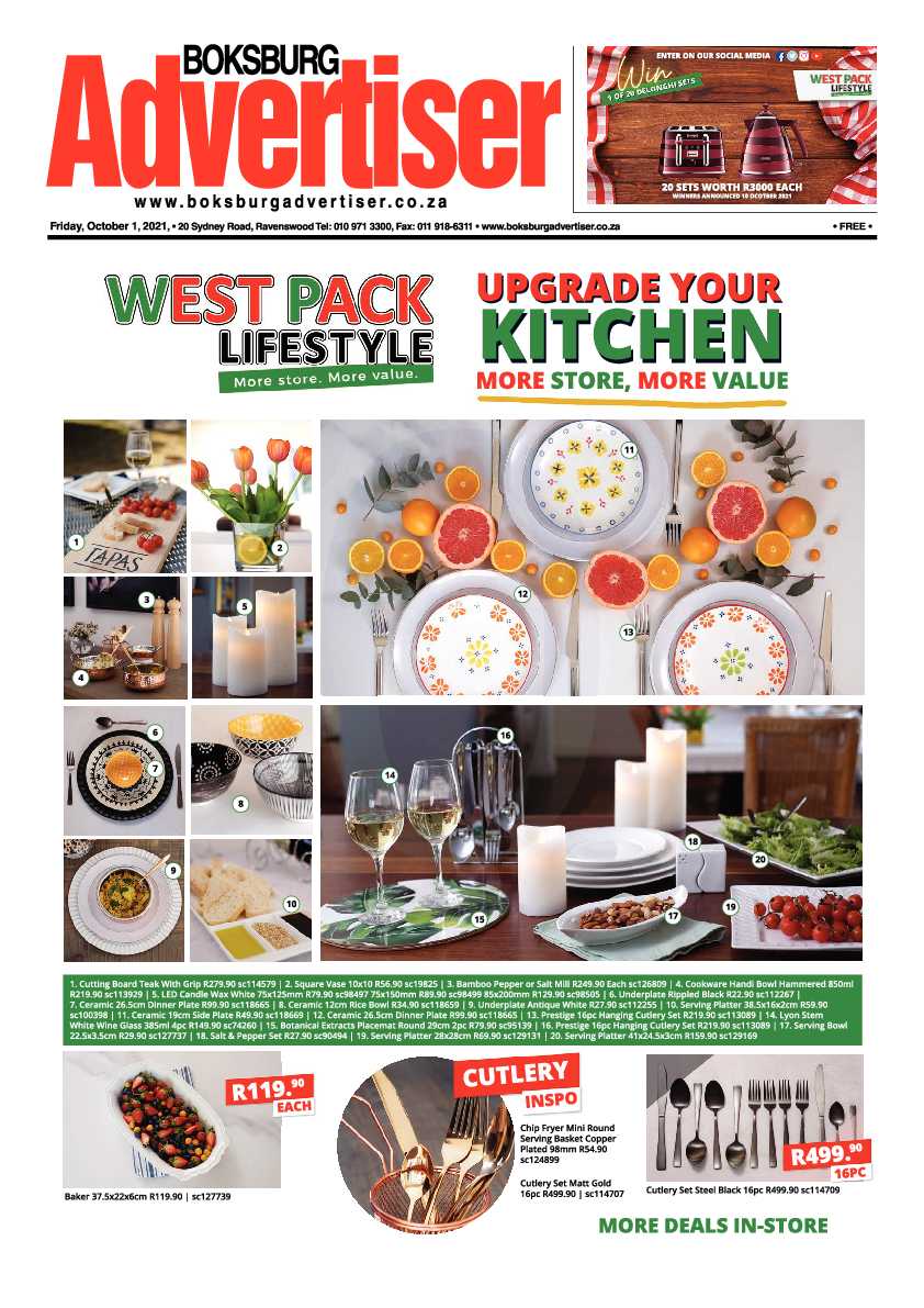Boksburg Advertiser 01 October 2021 page 1