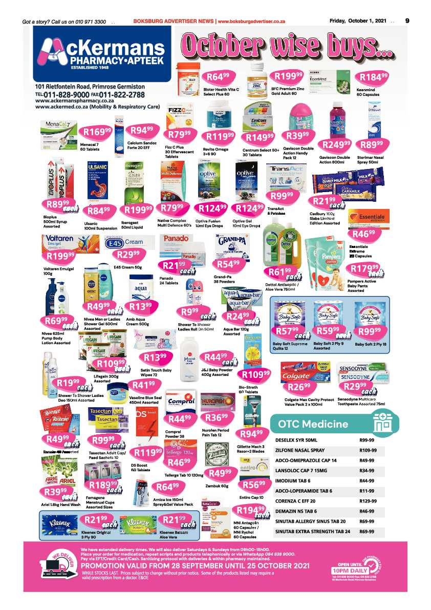Boksburg Advertiser 01 October 2021 page 11