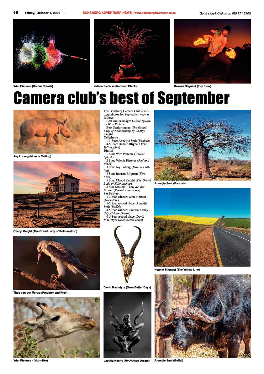 Boksburg Advertiser 01 October 2021 page 18