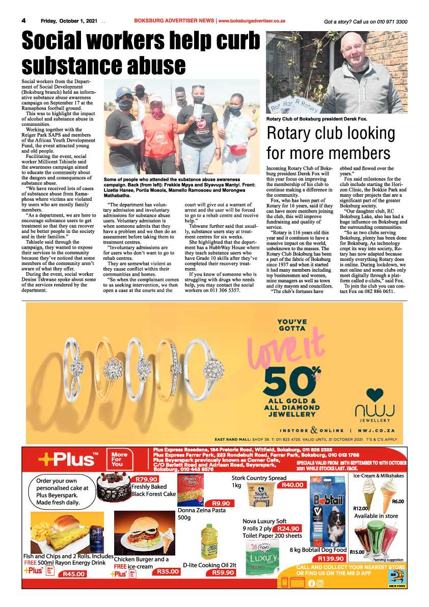 Boksburg Advertiser 01 October 2021 page 6