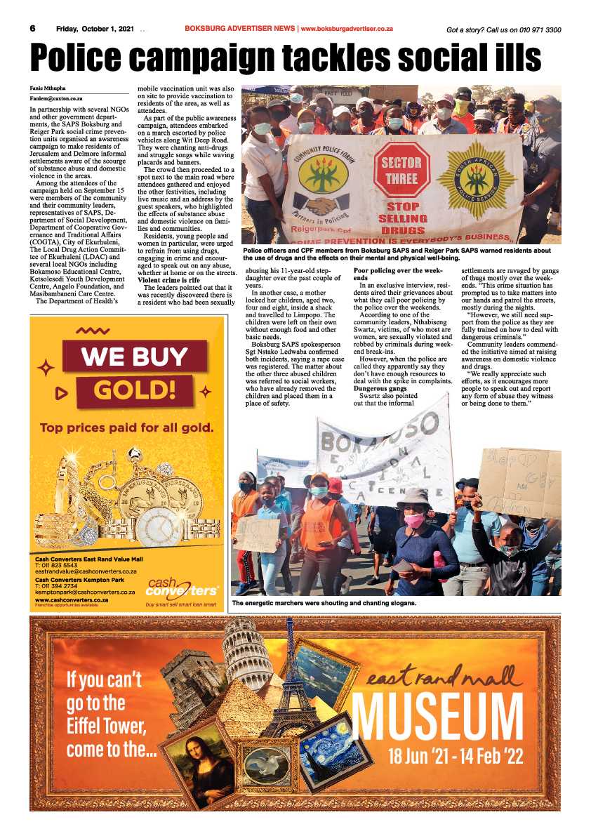 Boksburg Advertiser 01 October 2021 page 8