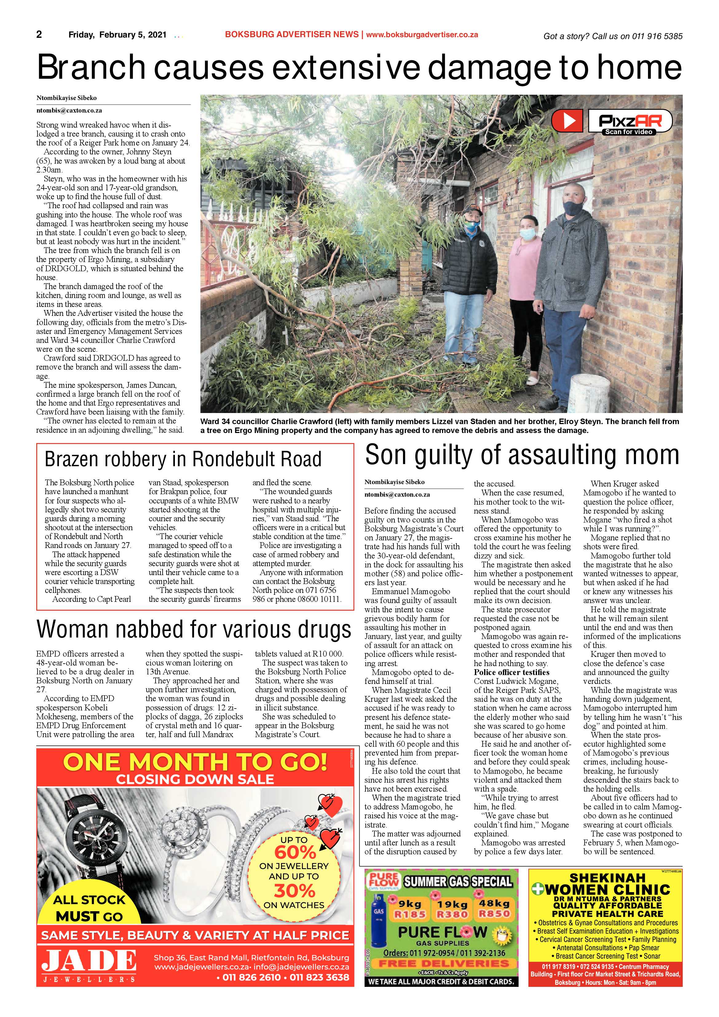 Boksburg Advertiser 02February 2021 page 2