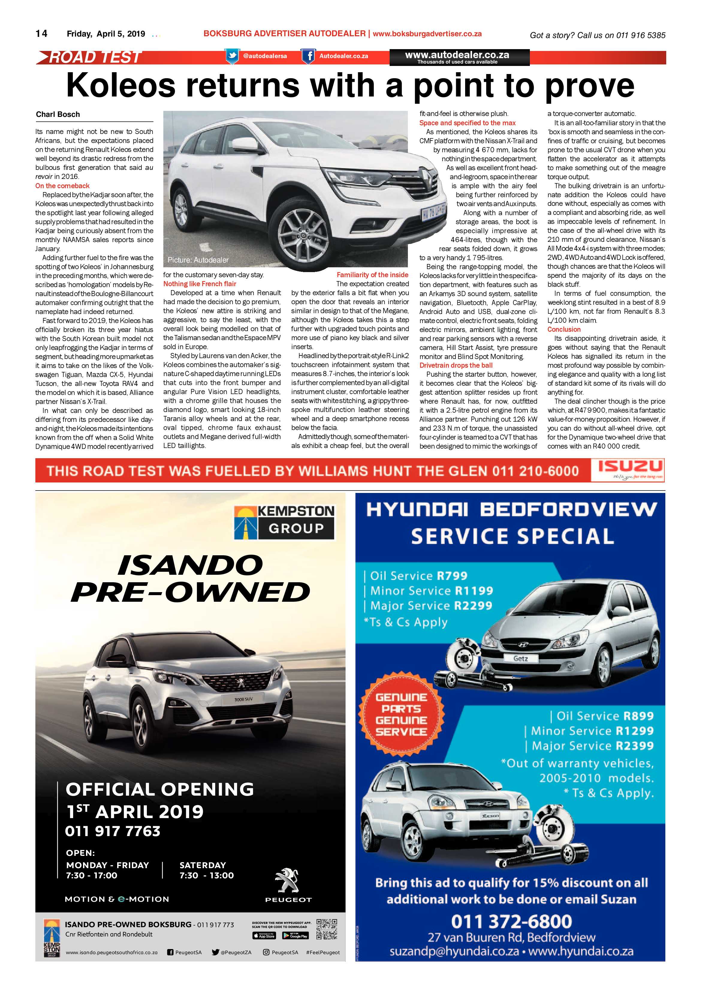 Boksburg Advertiser 02 April 2019 page 14
