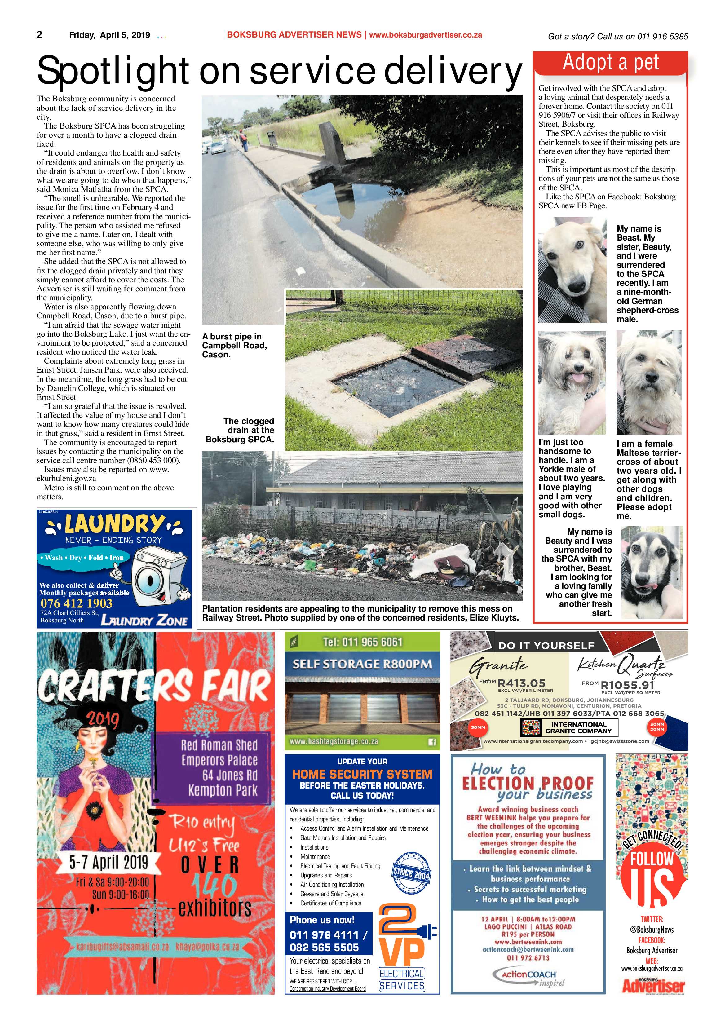 Boksburg Advertiser 02 April 2019 page 2
