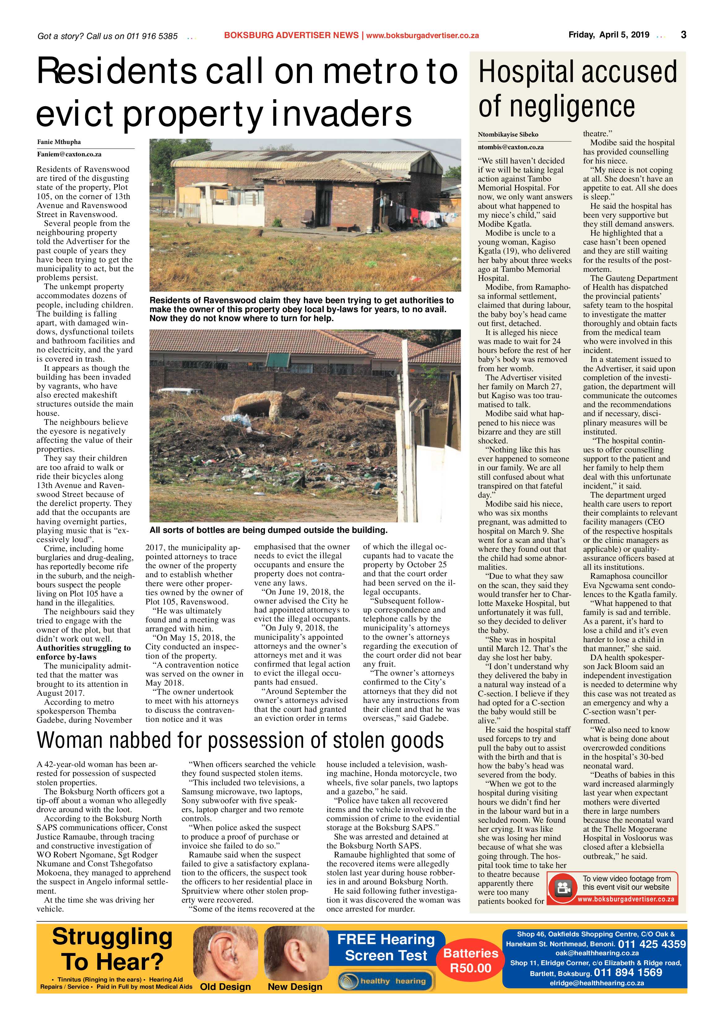 Boksburg Advertiser 02 April 2019 page 3