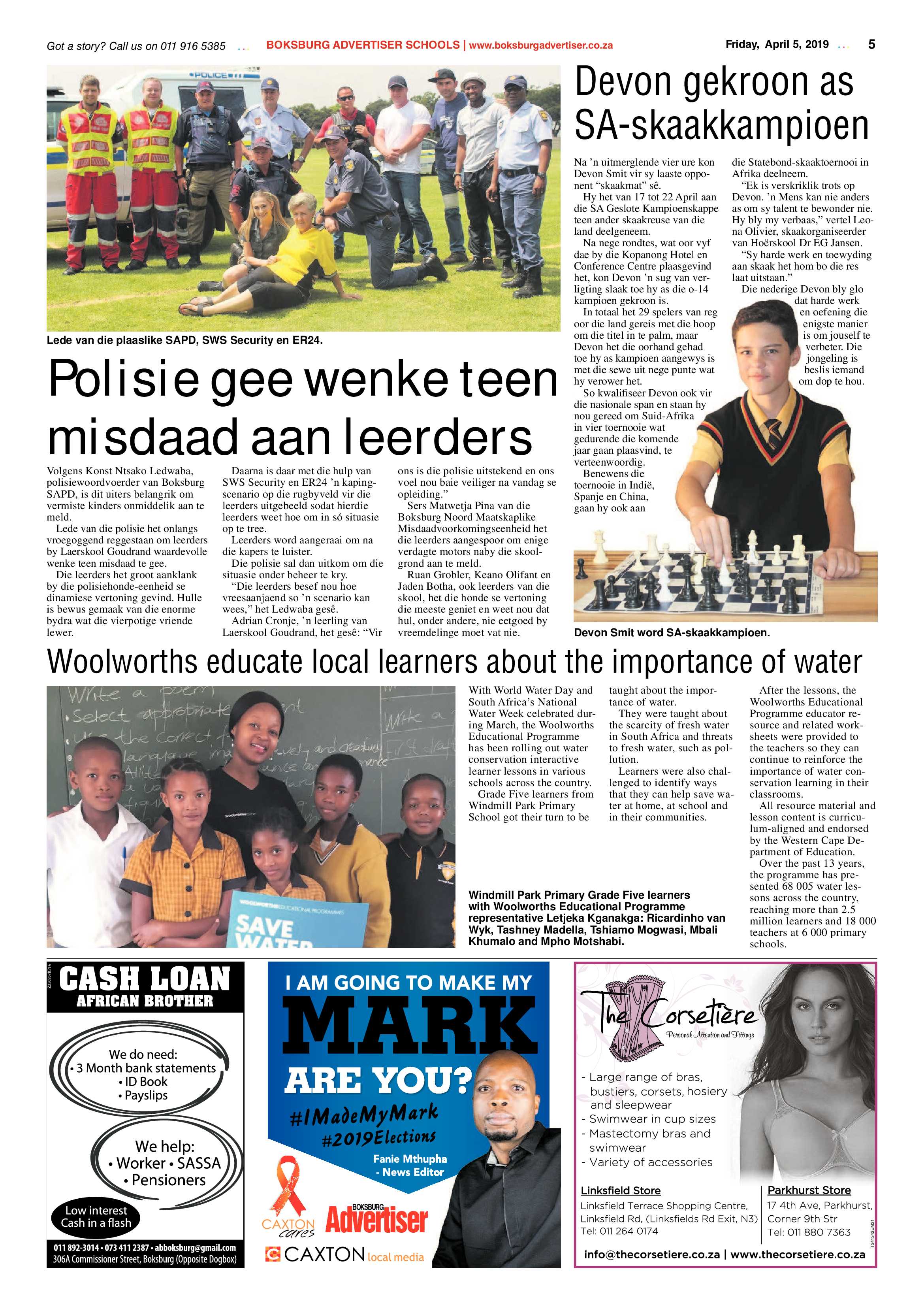 Boksburg Advertiser 02 April 2019 page 5