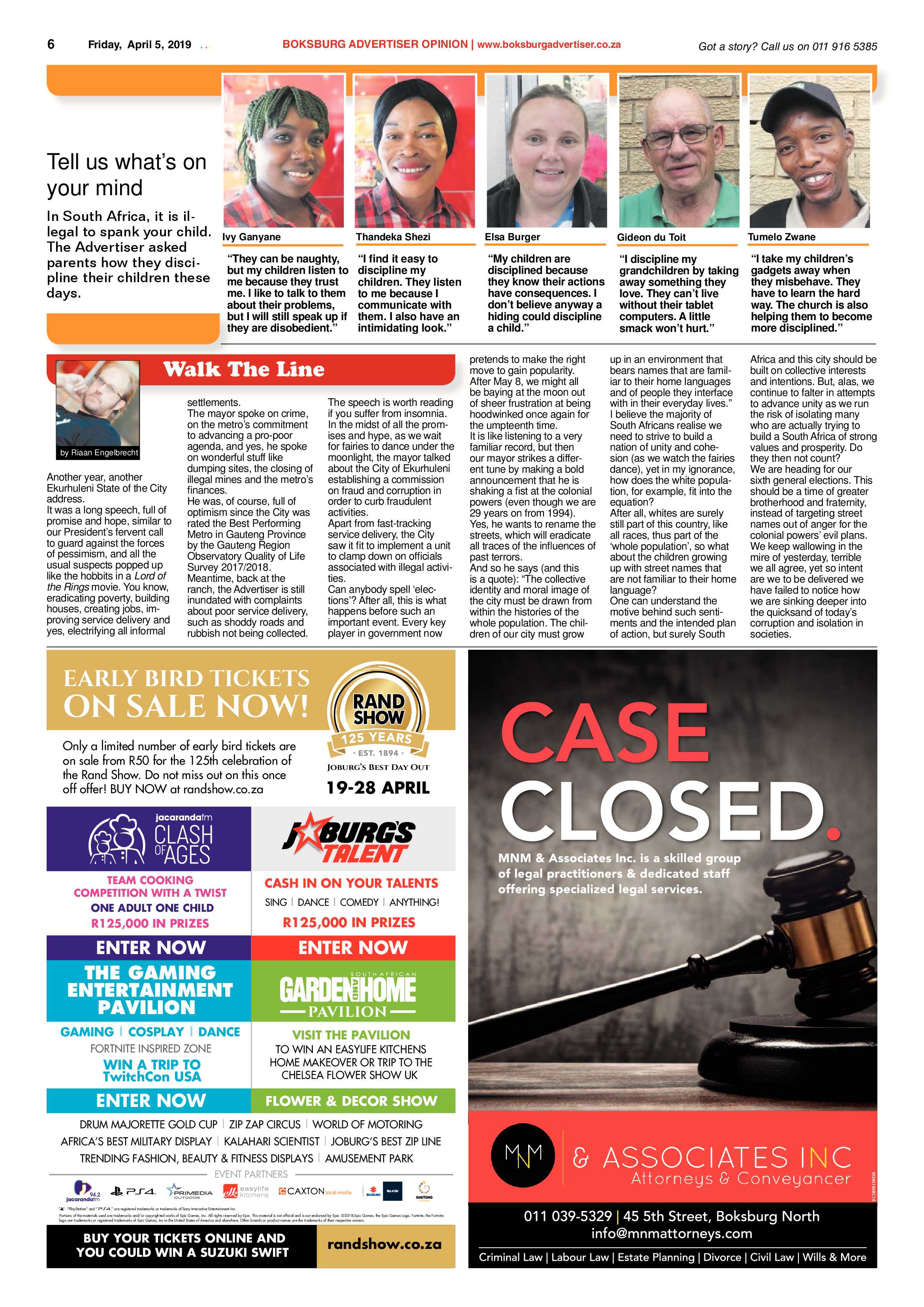 Boksburg Advertiser 02 April 2019 page 6