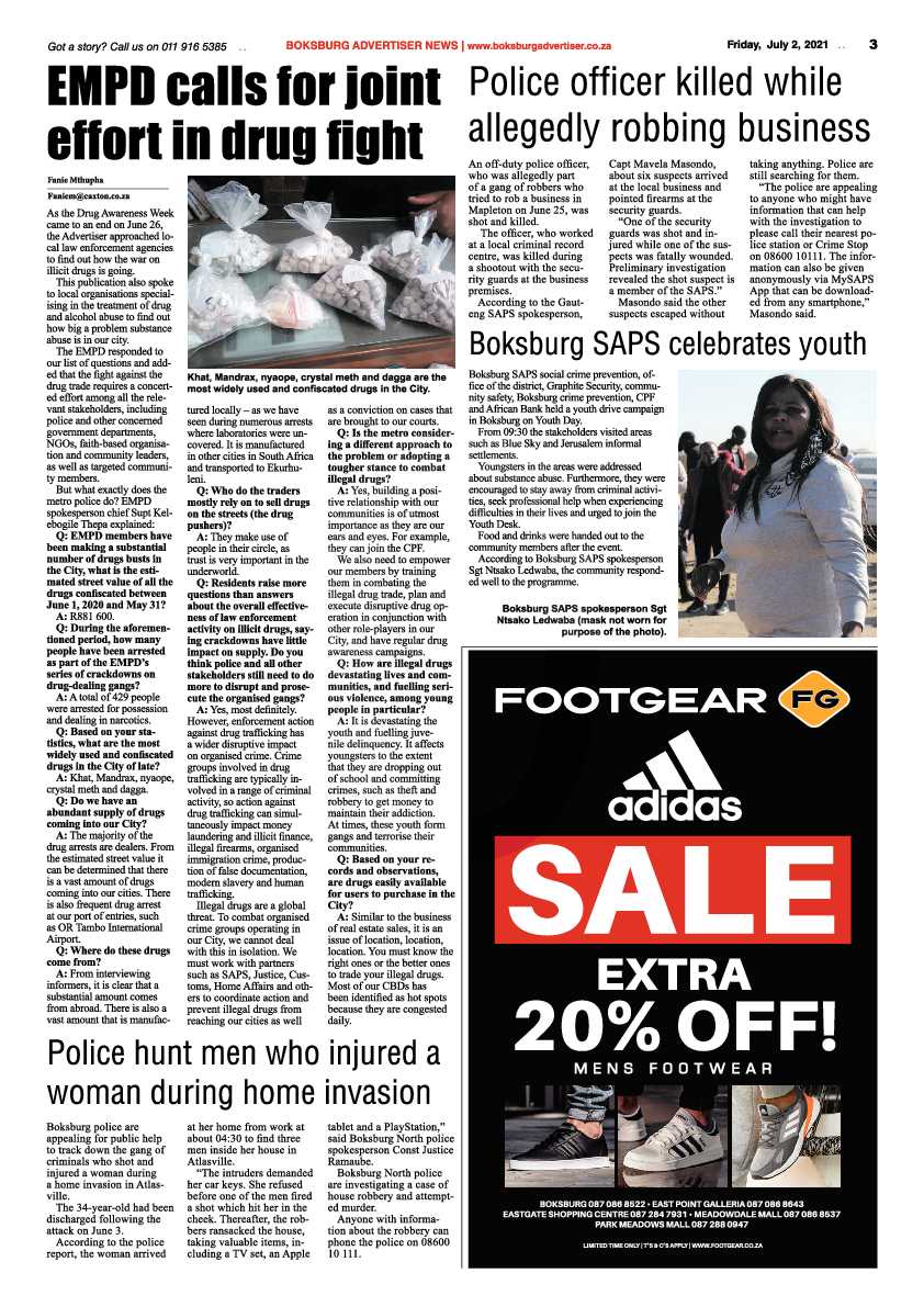 Boksburg Advertiser 02 July 2021 page 3