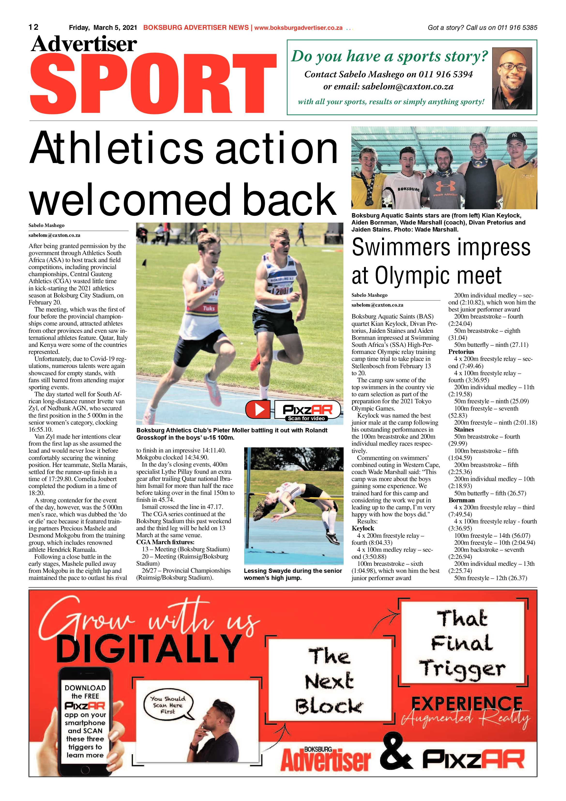 Boksburg Advertiser 02 March 2021 page 12