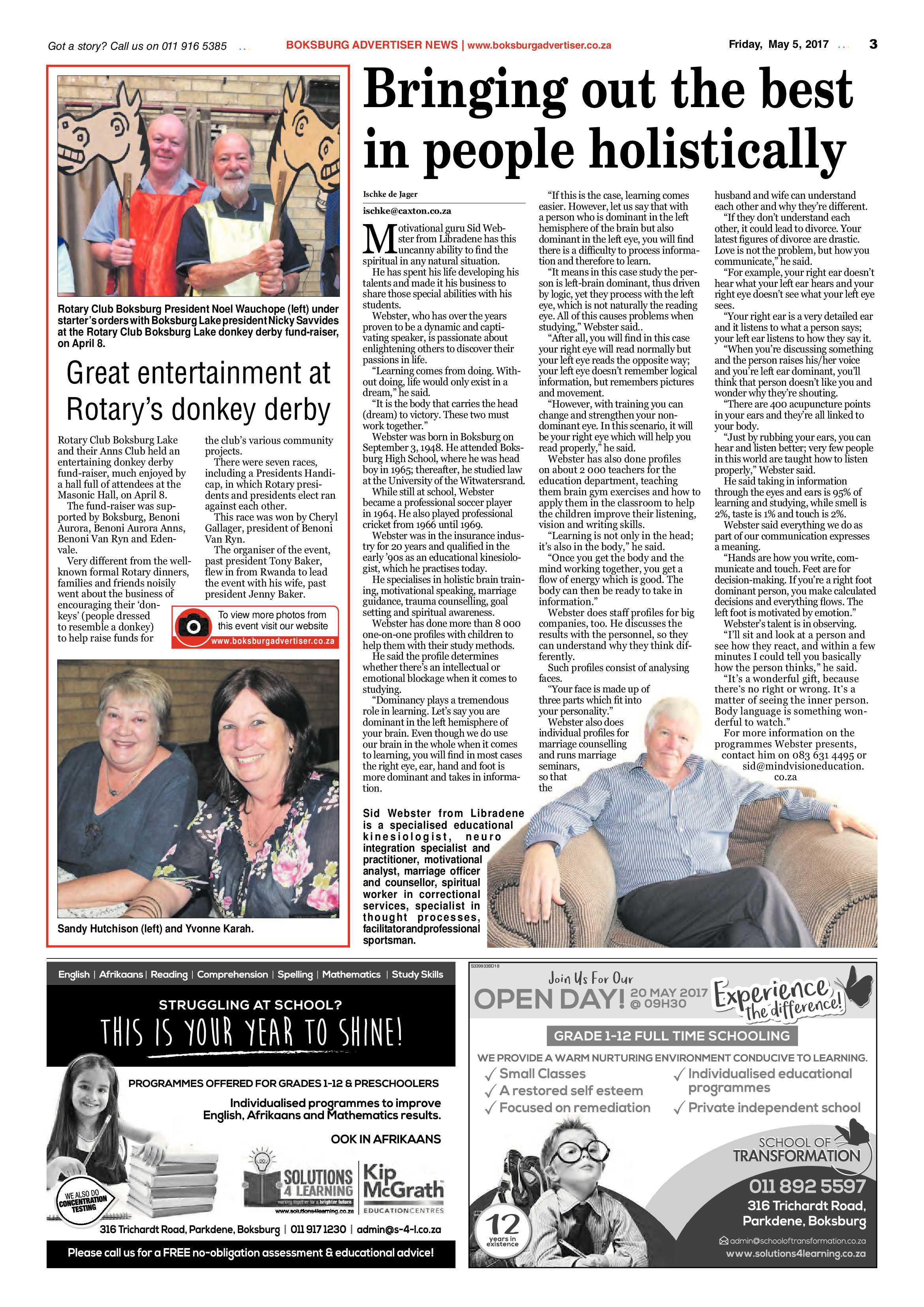 Boksburg Advertiser 02 May 2017 page 3