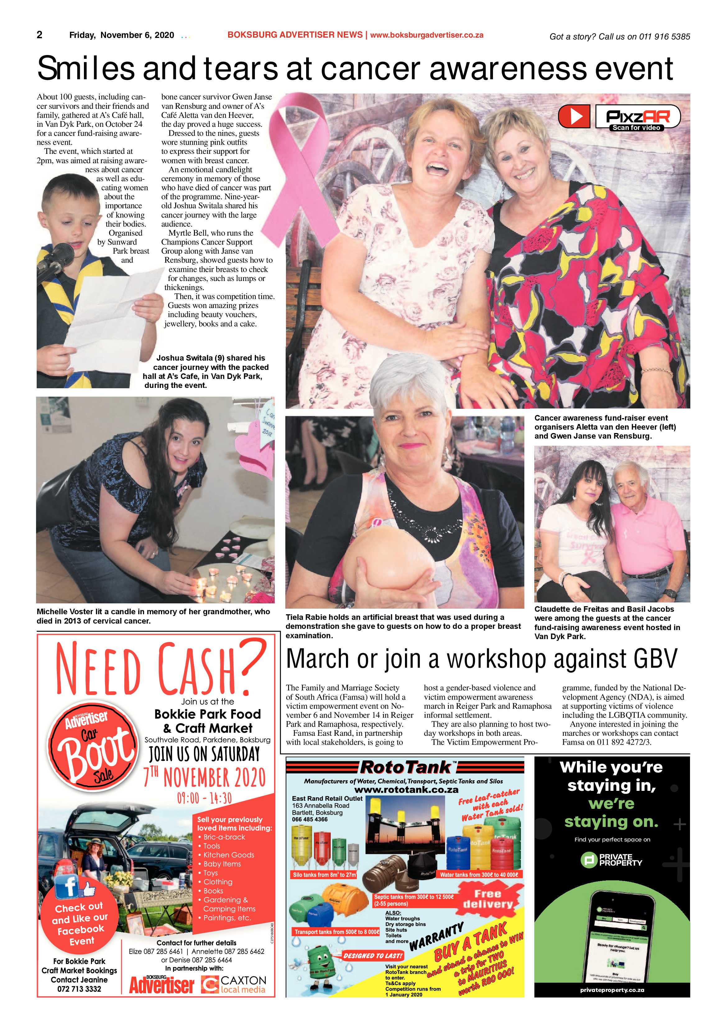 Boksburg Advertiser 02 November  2020 page 2