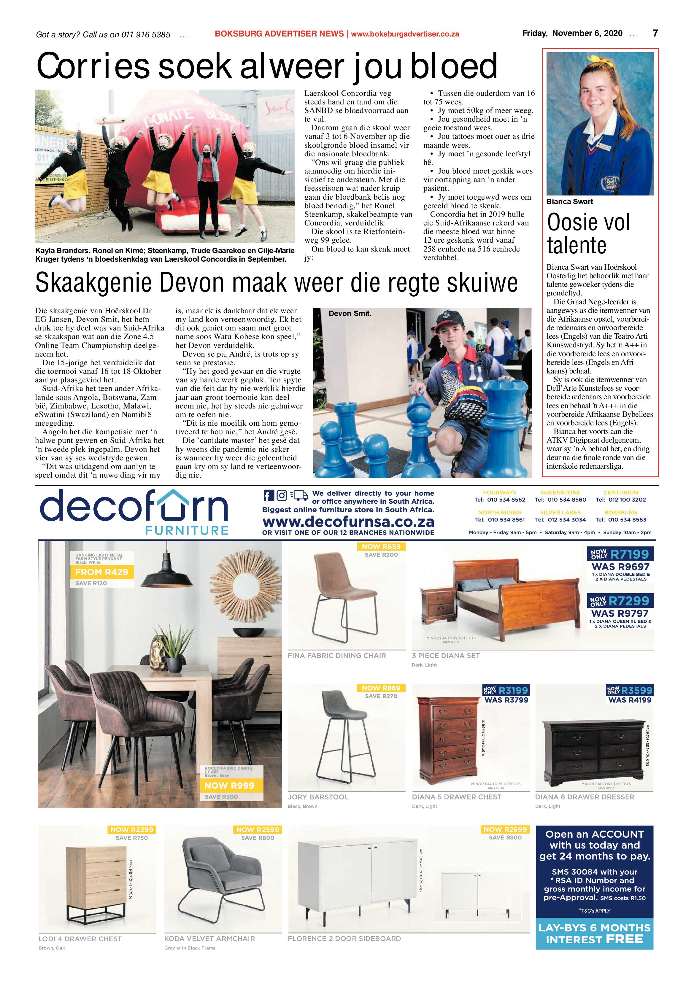 Boksburg Advertiser 02 November  2020 page 7