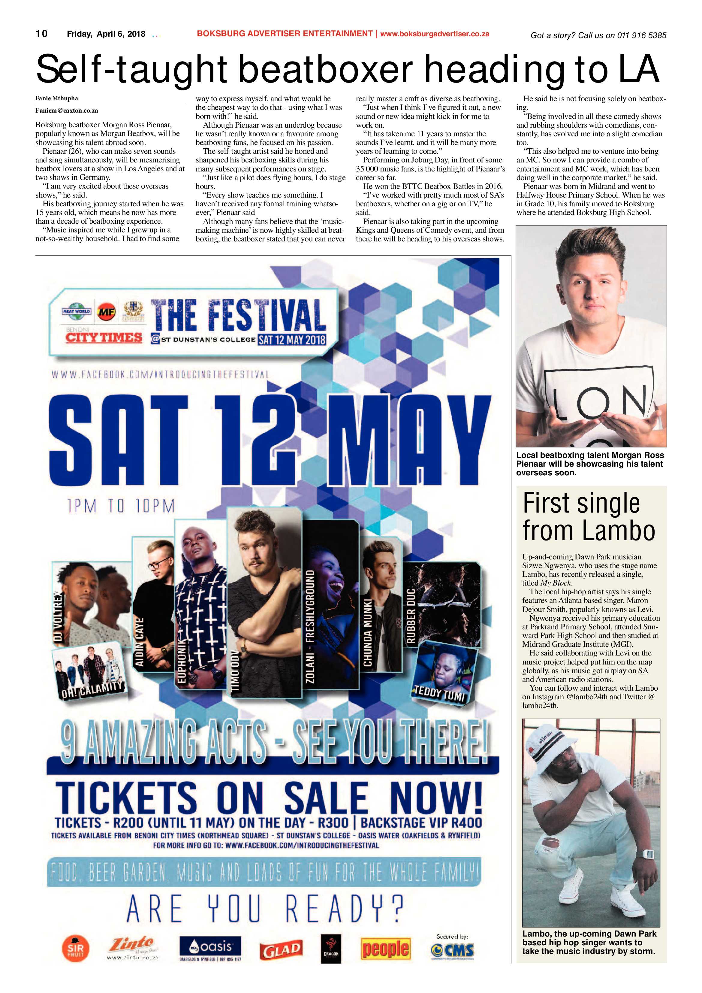Boksburg Advertiser 03 April 2018 page 10