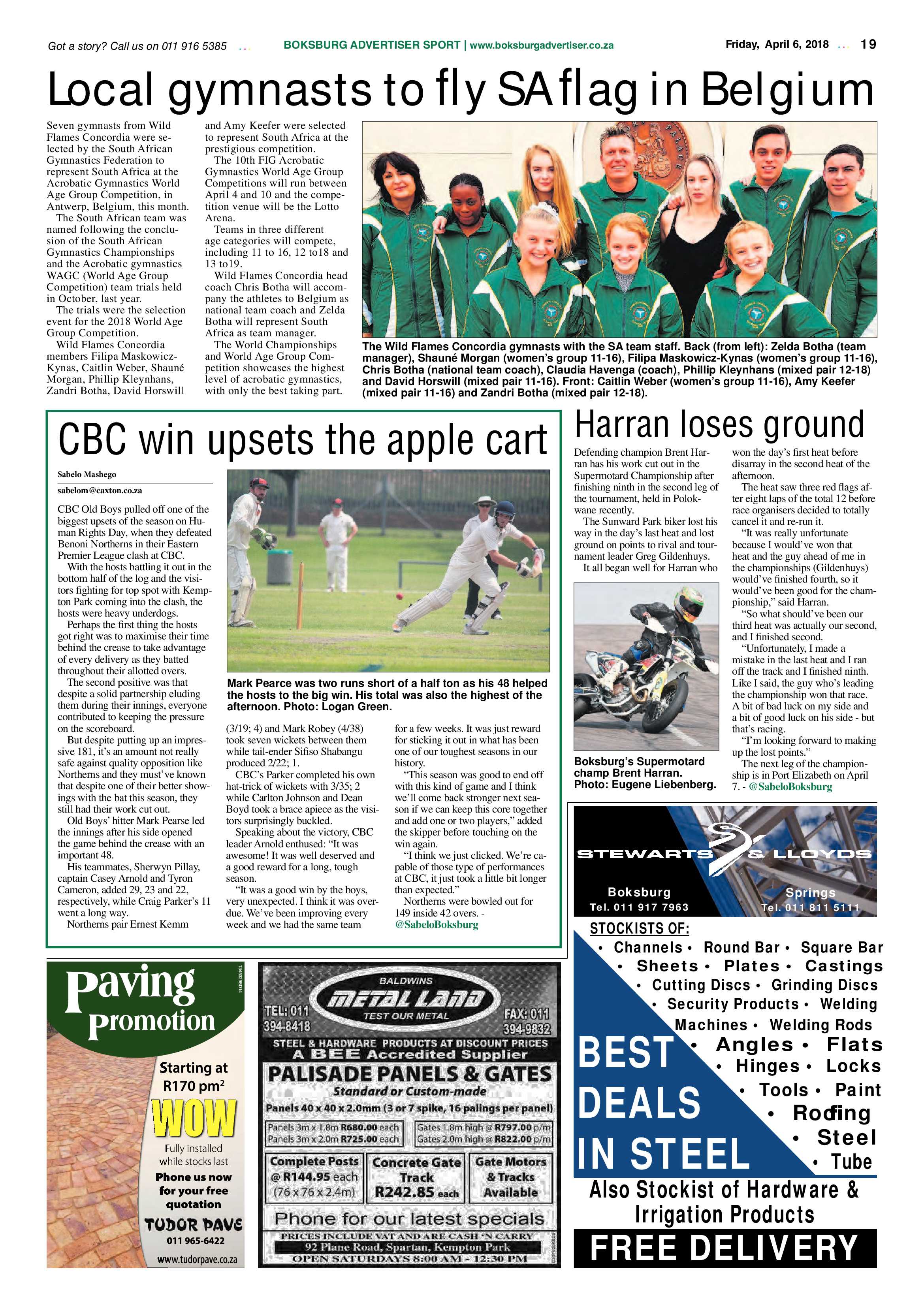 Boksburg Advertiser 03 April 2018 page 19