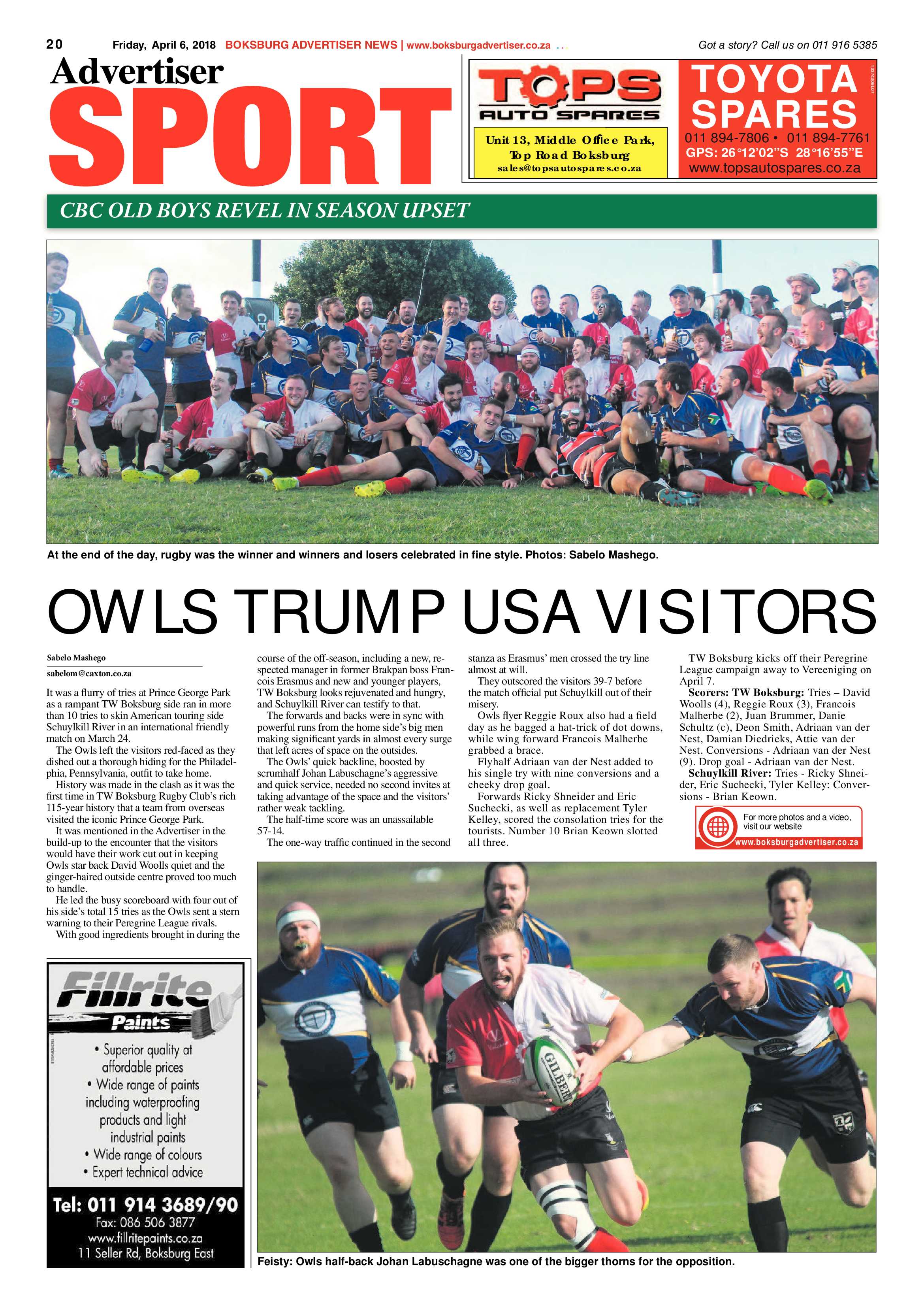 Boksburg Advertiser 03 April 2018 page 20