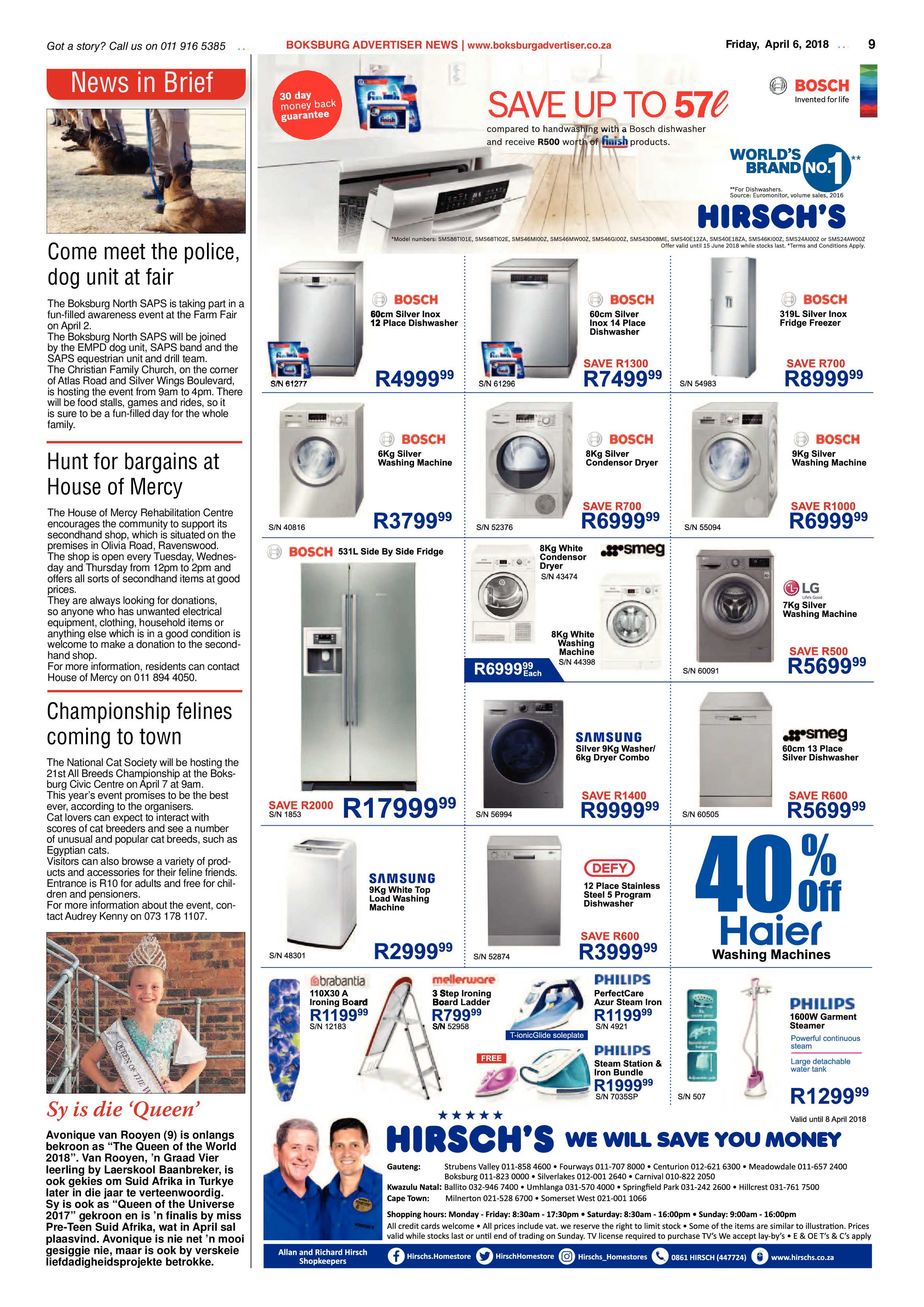 Boksburg Advertiser 03 April 2018 page 9