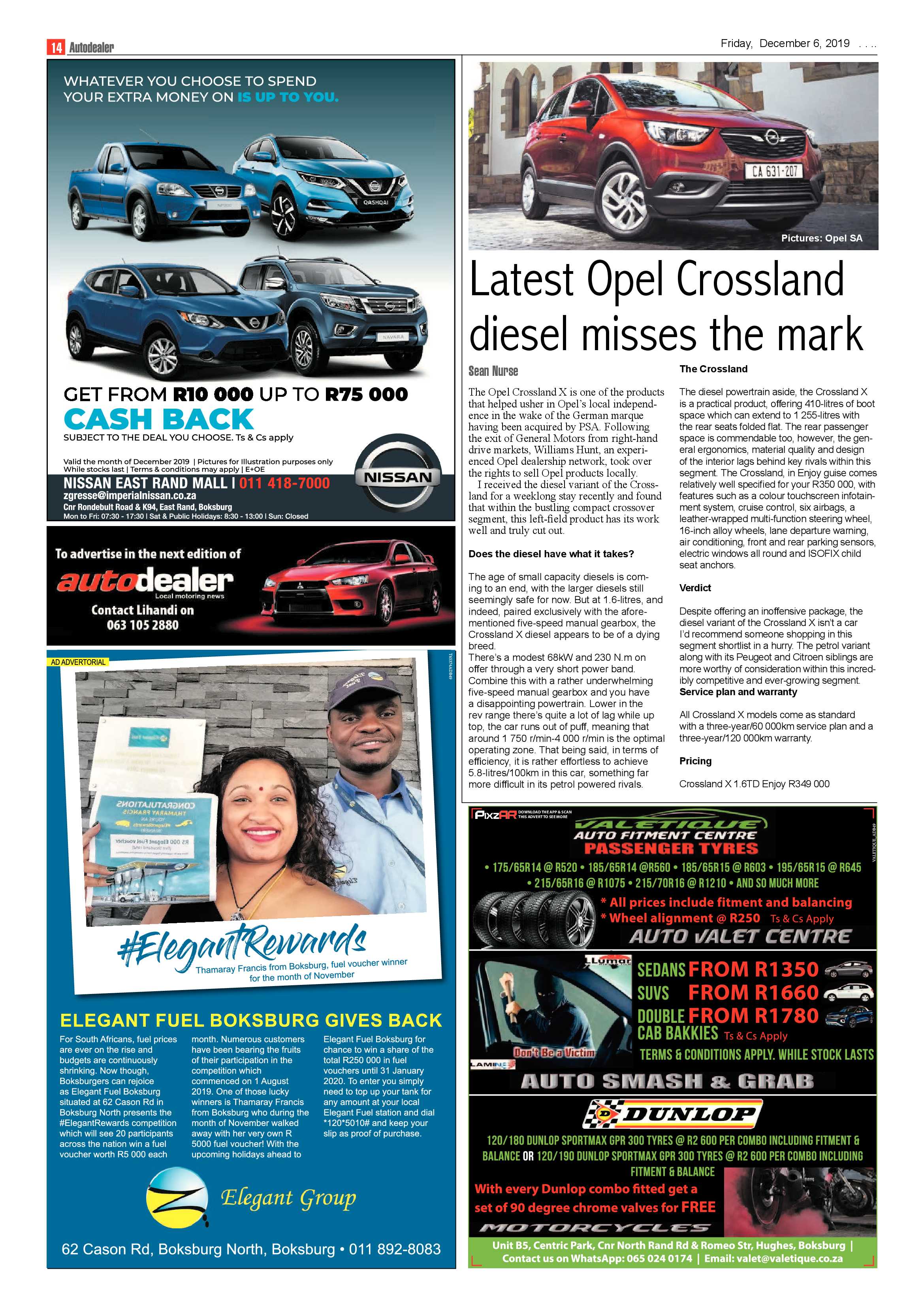 Boksburg Advertiser 03 December 2019 page 14