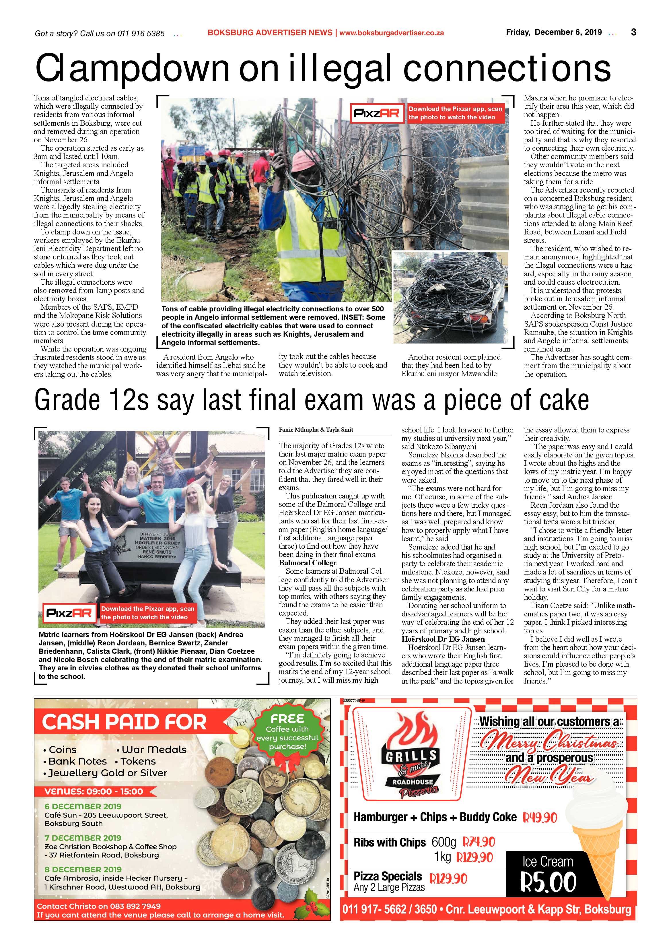 Boksburg Advertiser 03 December 2019 page 3