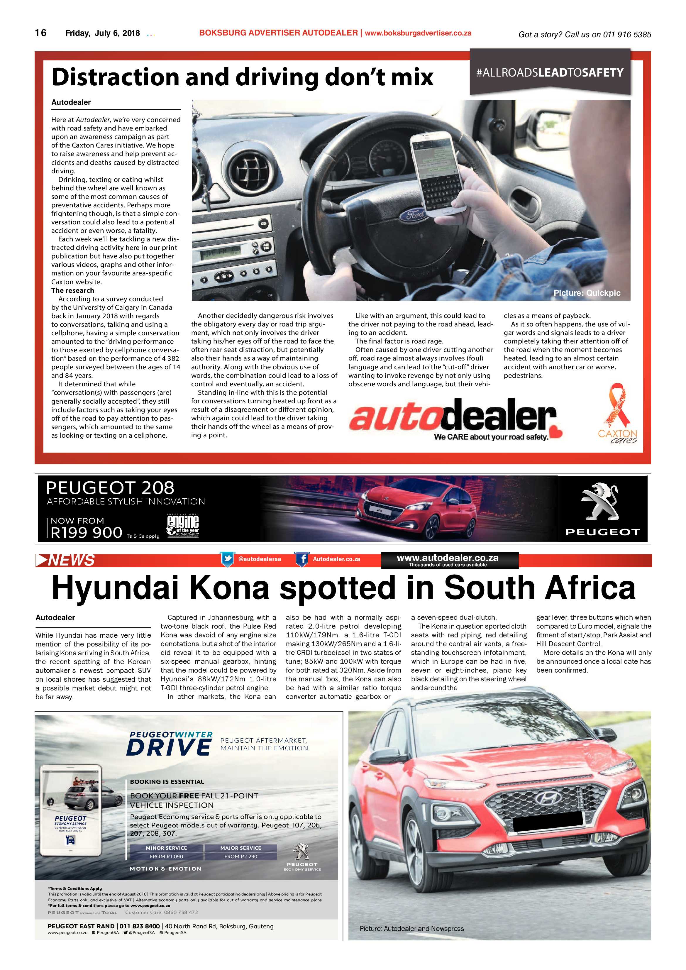 Boksburg Advertiser 03 July 2018 page 16