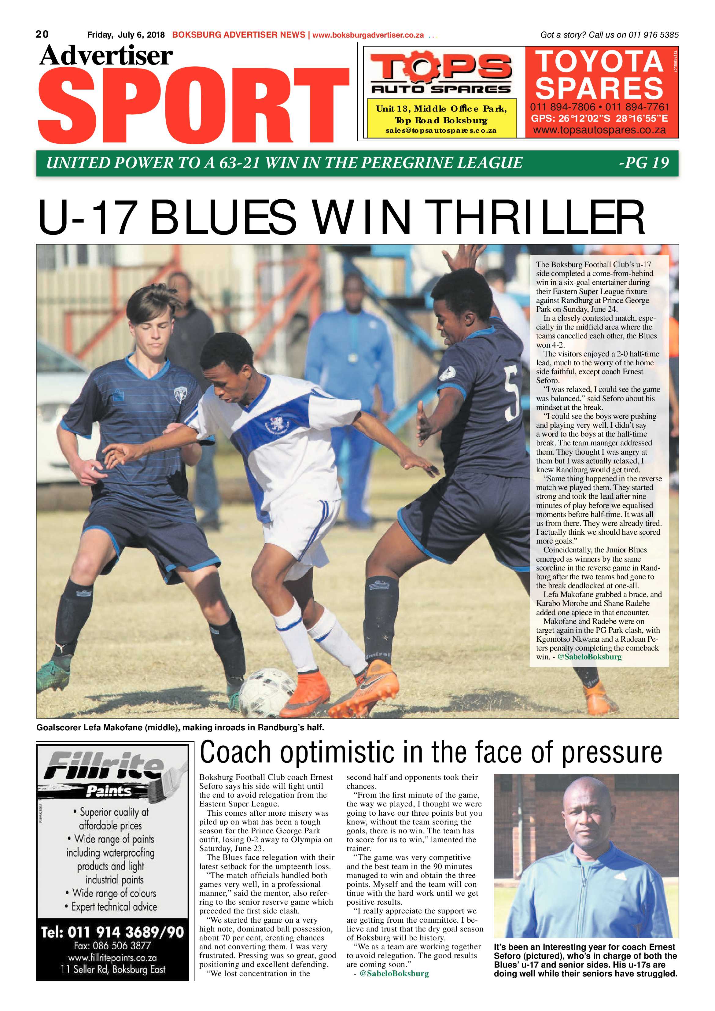 Boksburg Advertiser 03 July 2018 page 20