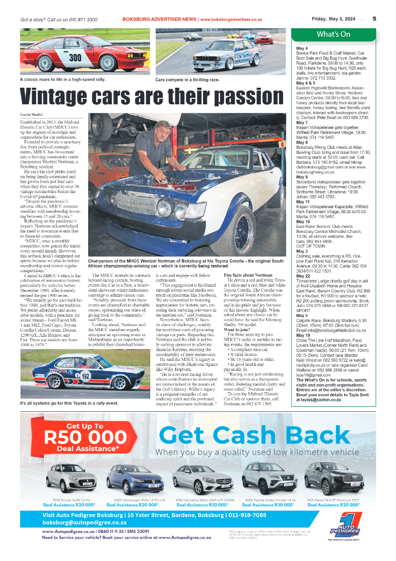 Boksburg Advertiser 03 May 2024 page 5