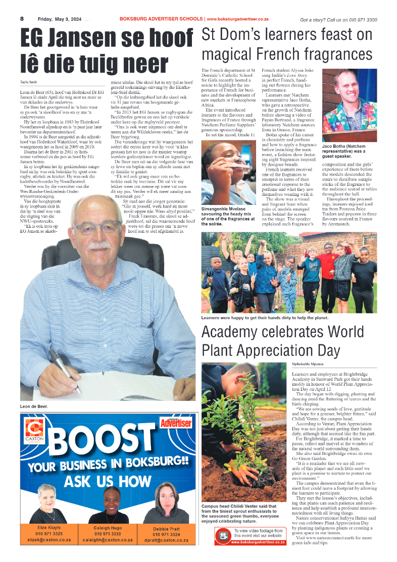Boksburg Advertiser 03 May 2024 page 8