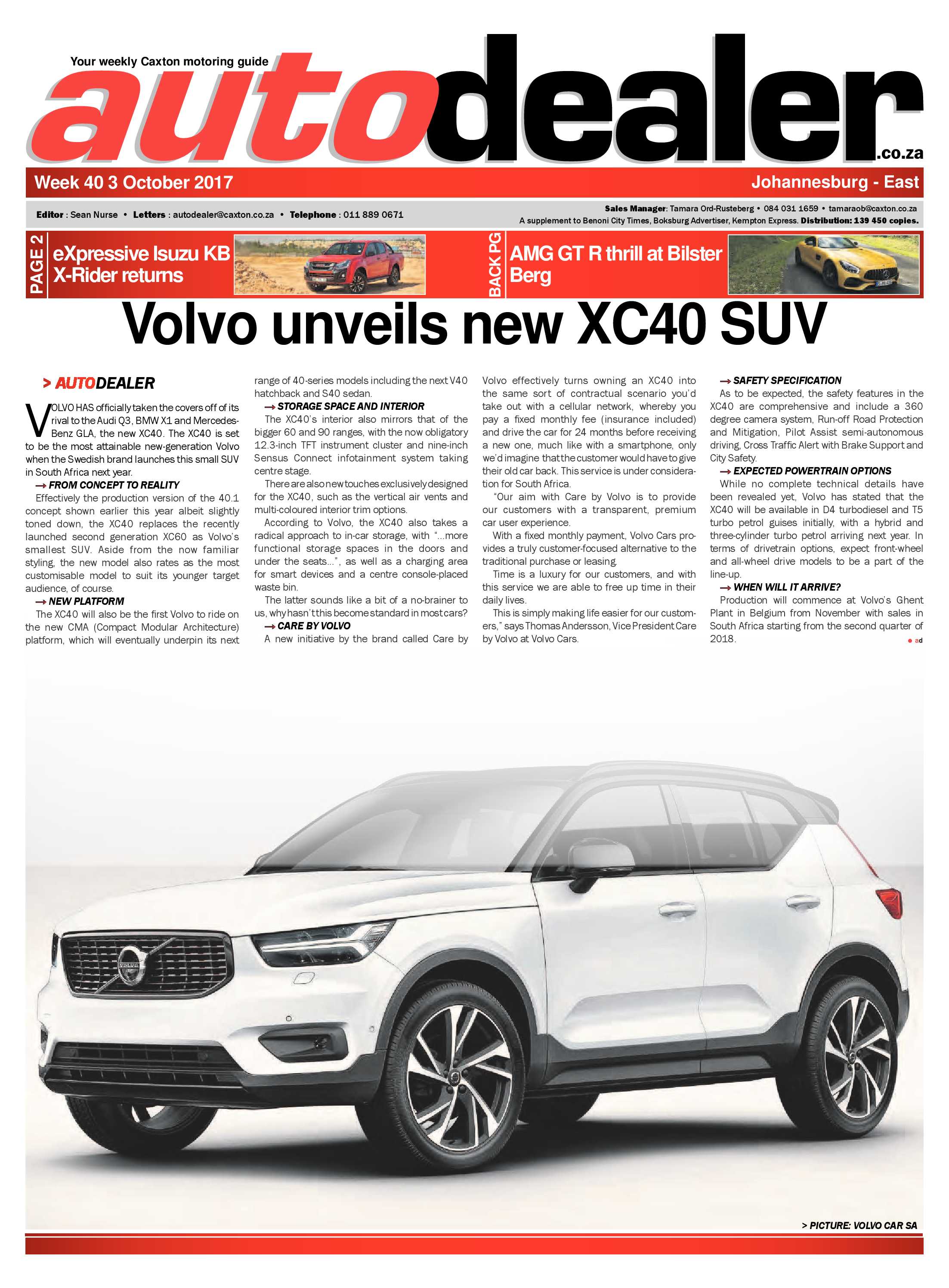 Boksburg Advertiser 03 October 2017 page 25