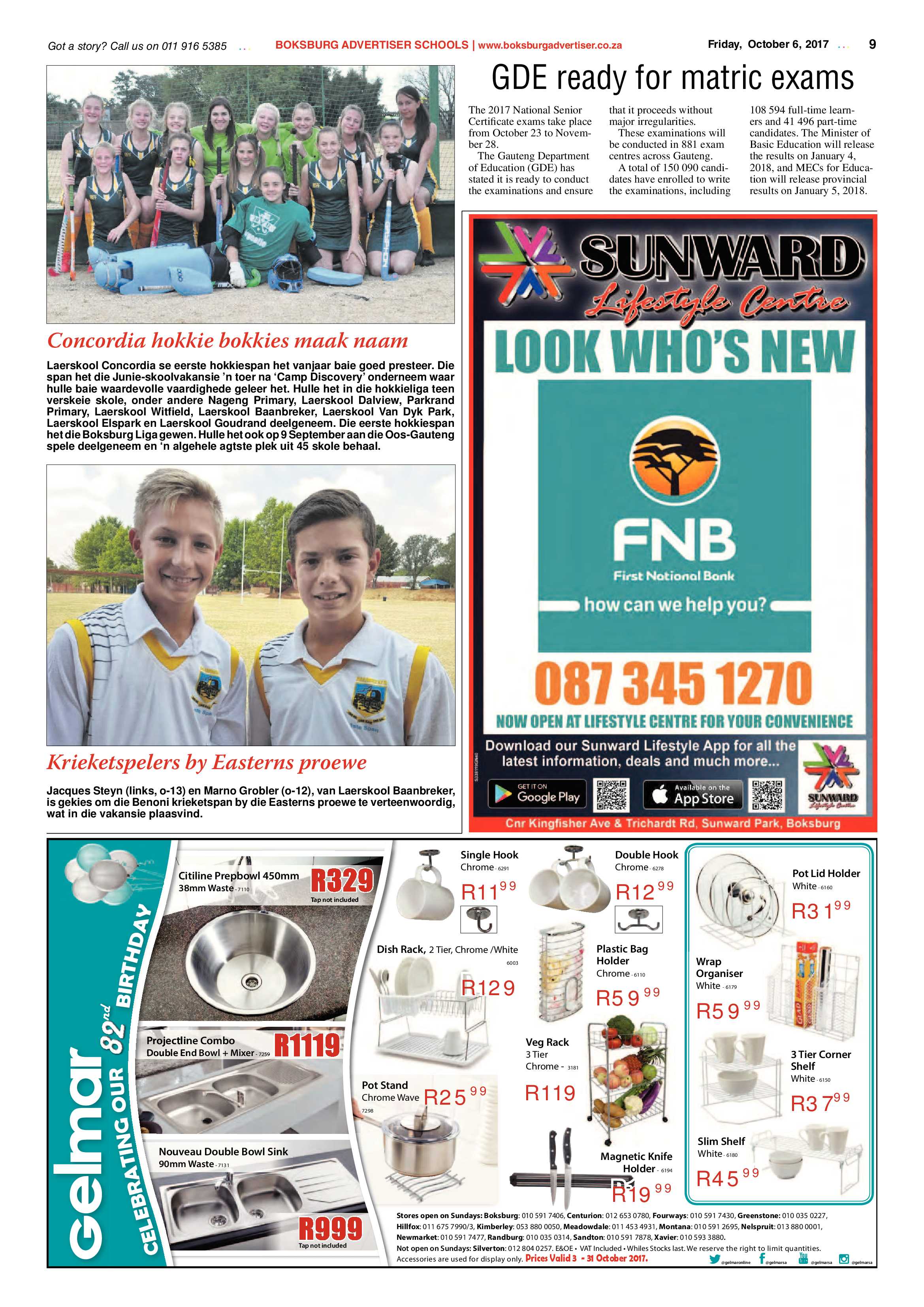 Boksburg Advertiser 03 October 2017 page 9