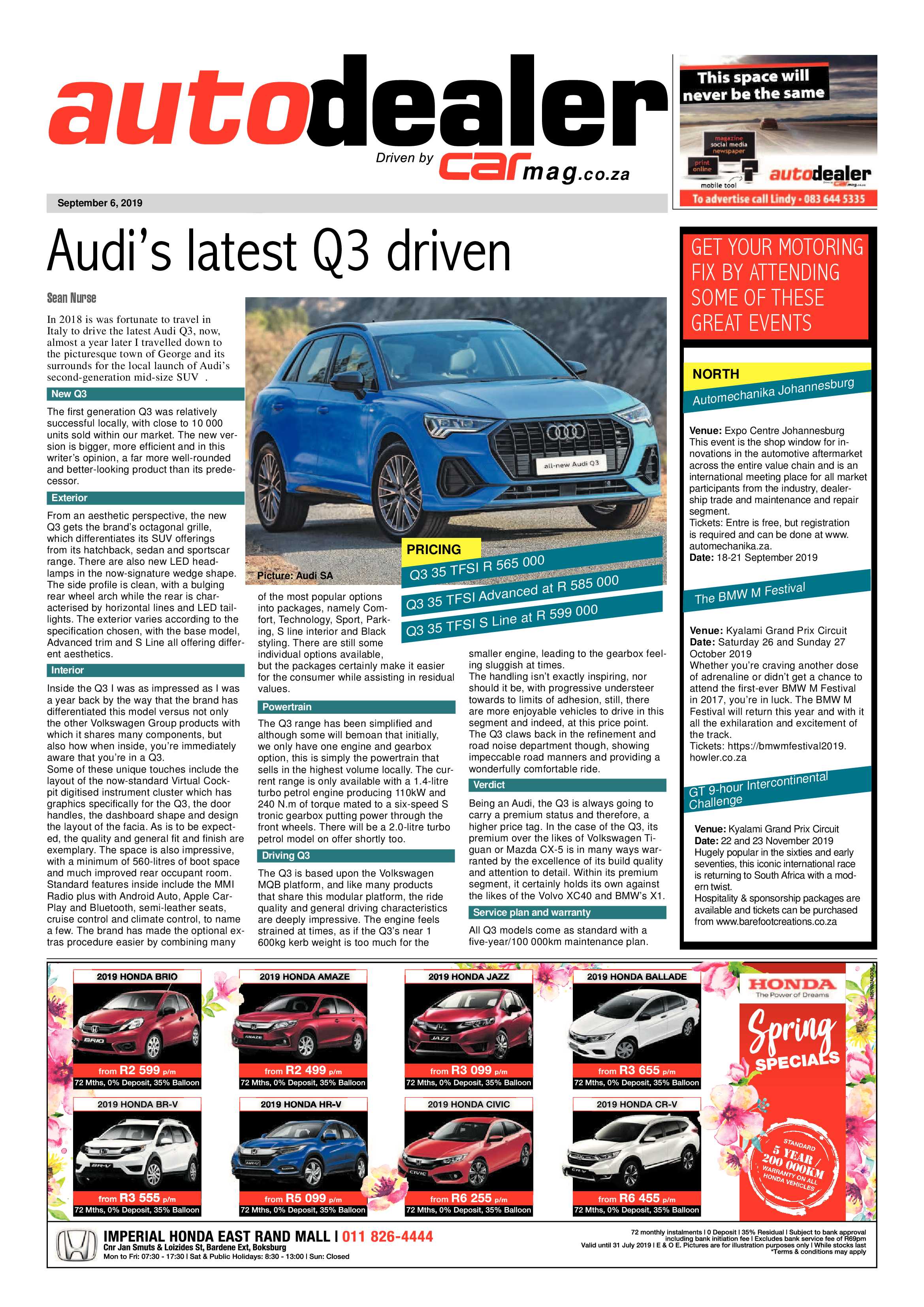 Boksburg Advertiser 03 September 2019 page 14